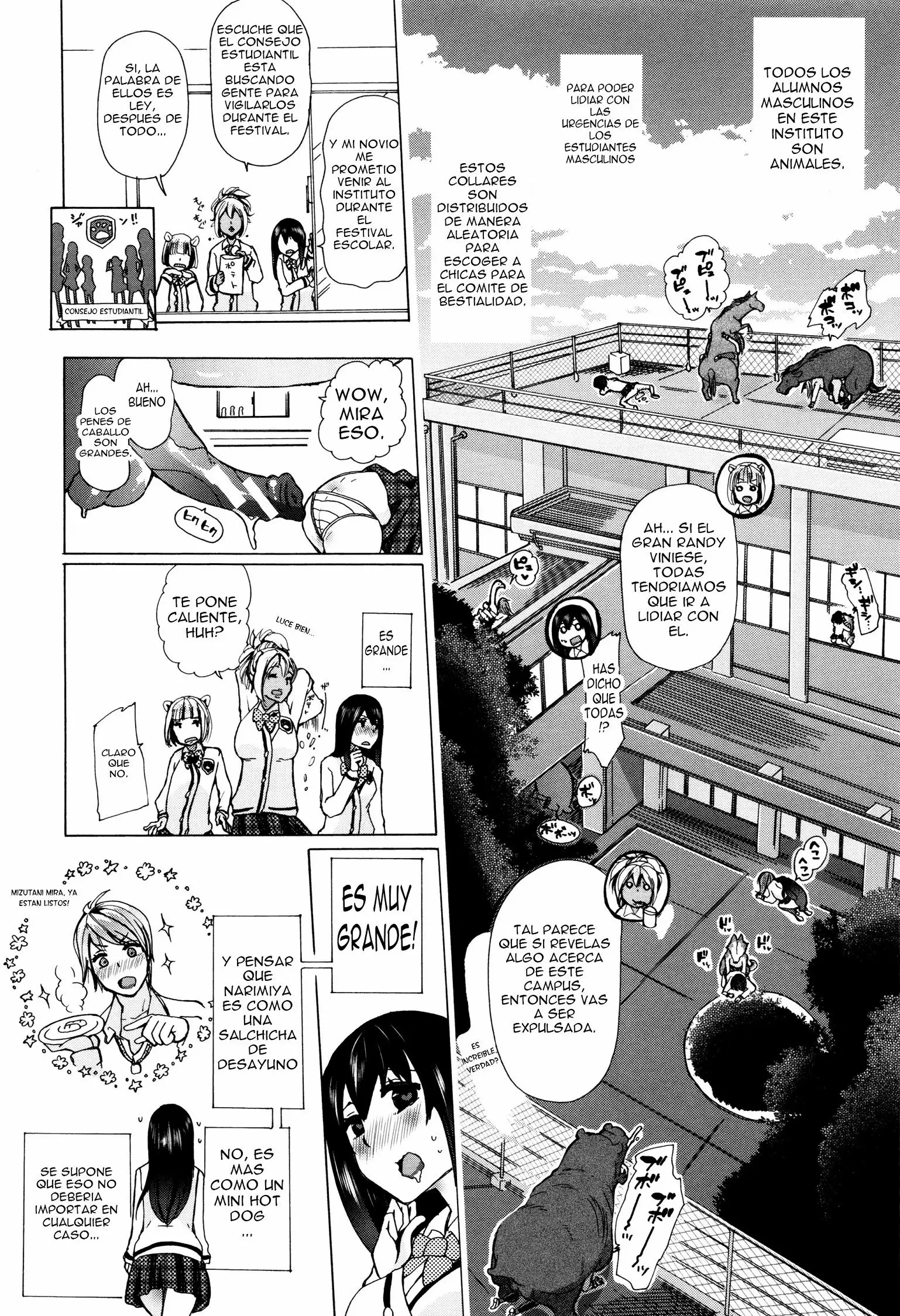 Juukan Kyoushitsu Bestiality Classroom Chapter 1