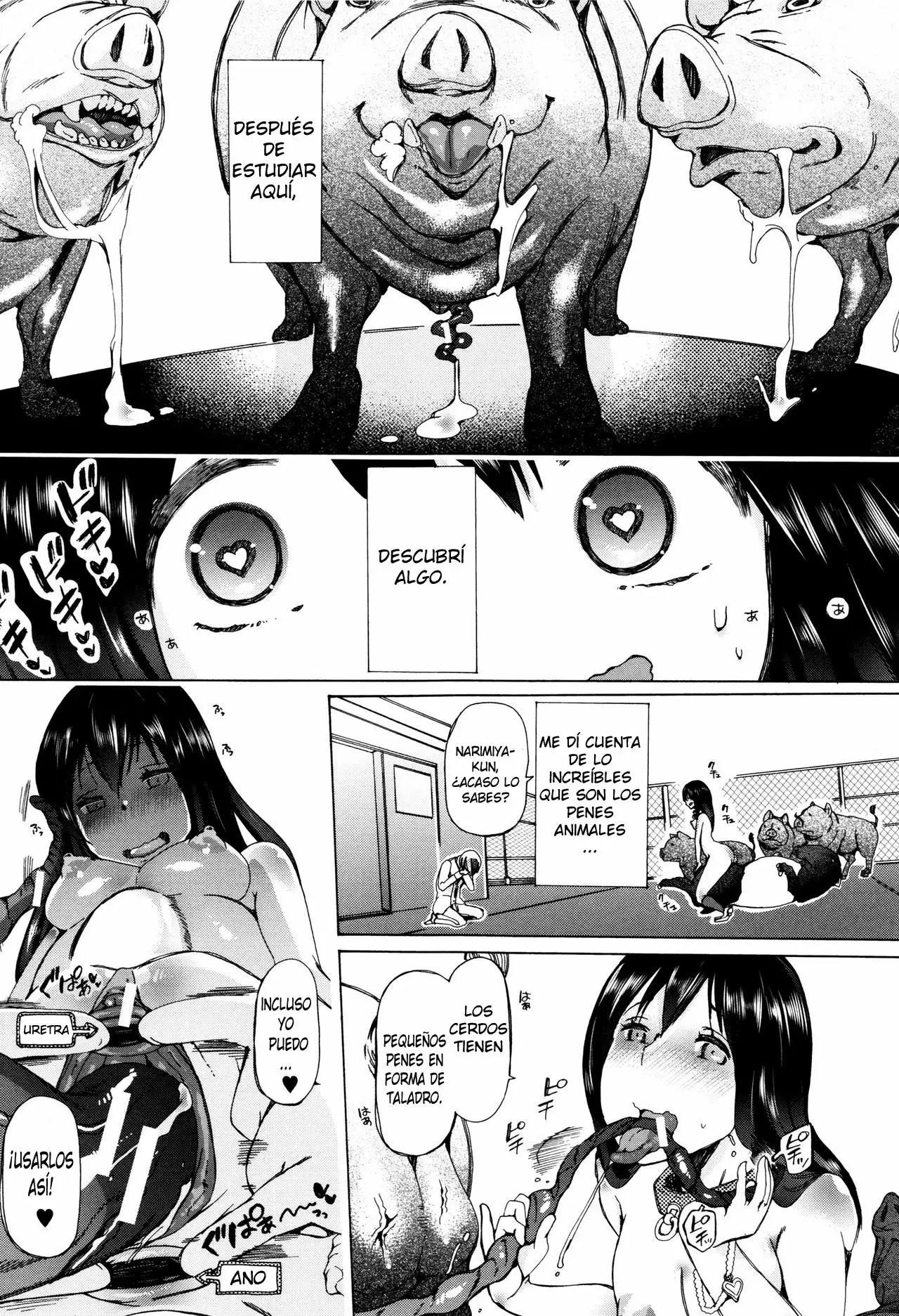 (Chikiko) Juukan Kyoushitsu Bestiality Class Ch 2 (Spanish)(TheSilverLine)