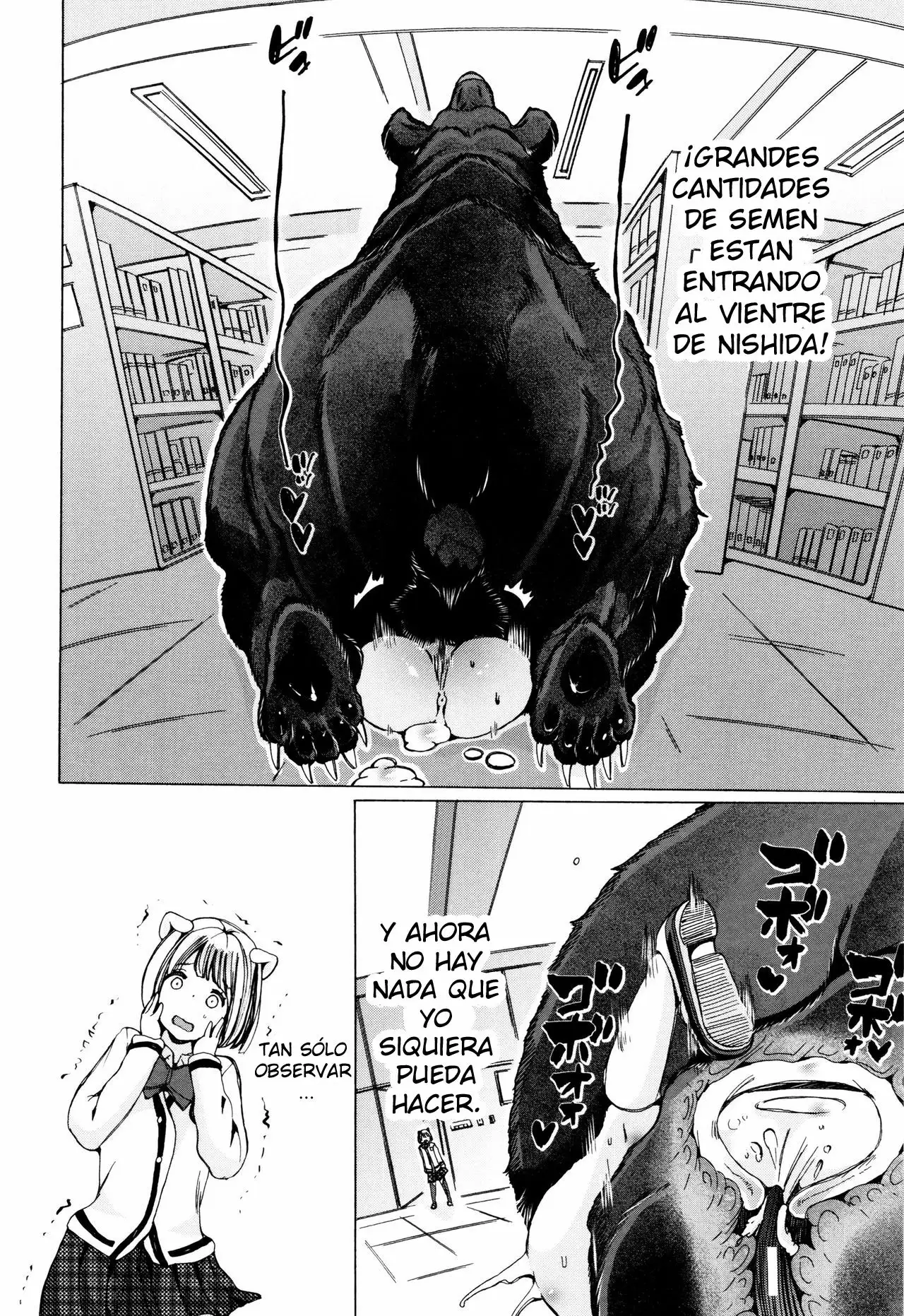 (Chikiko) Bestiality Class Ch 3 (Spanish)(TheSilverLine)