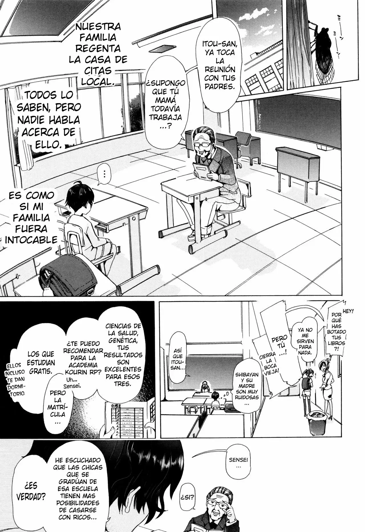 (Chikiko) Bestiality Class Ch 4 (Spanish) (TheSilverLine)