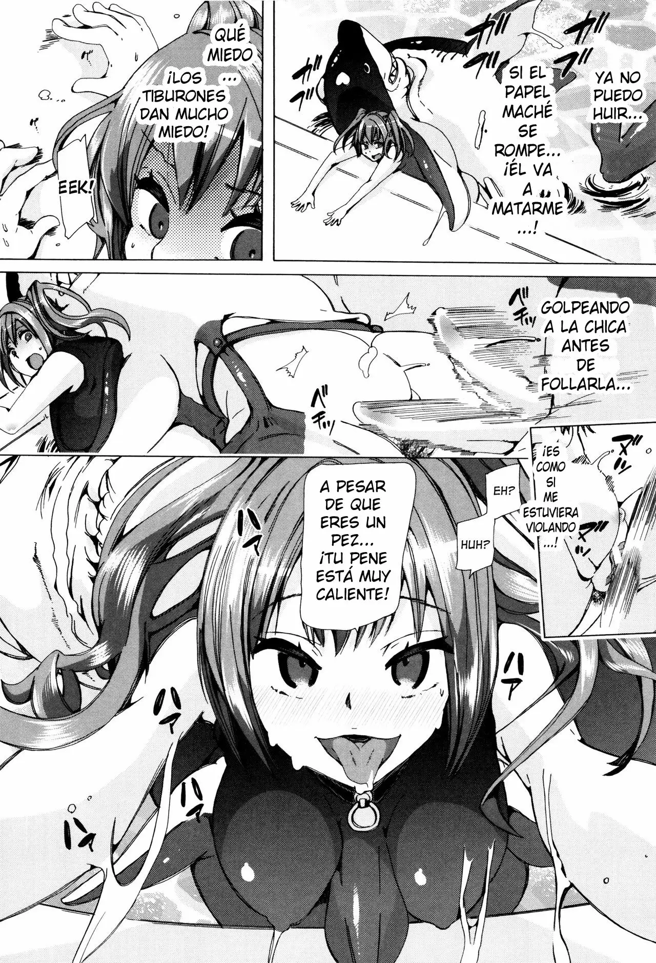 (Chikiko) Bestiality Class Ch 4 (Spanish) (TheSilverLine)