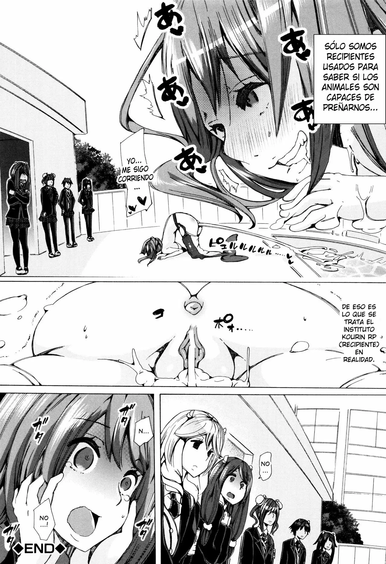 (Chikiko) Bestiality Class Ch 4 (Spanish) (TheSilverLine)