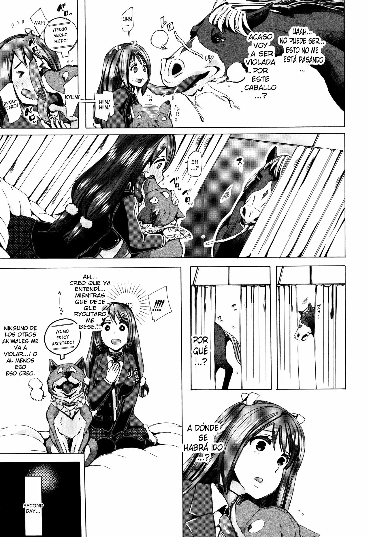 (Chikiko) Bestiality Class Ch 5 (Spanish) (TheSilverLine)