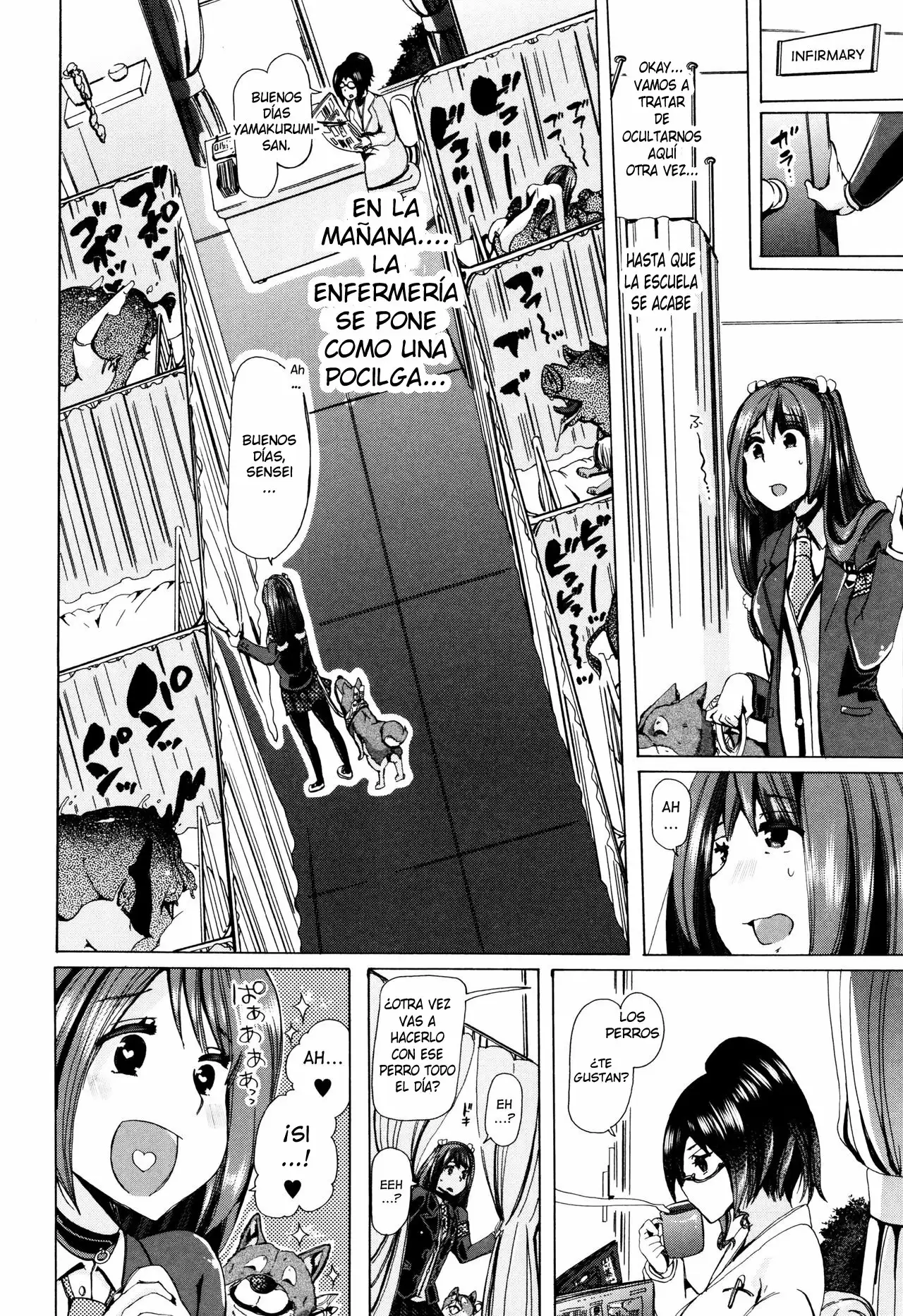 (Chikiko) Bestiality Class Ch 5 (Spanish) (TheSilverLine)