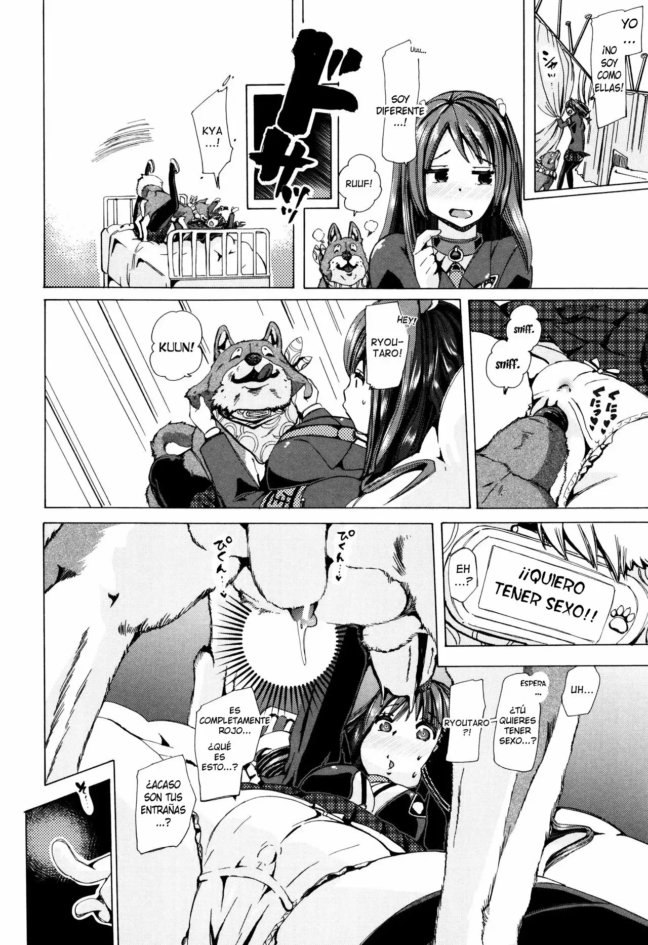 (Chikiko) Bestiality Class Ch 5 (Spanish) (TheSilverLine)