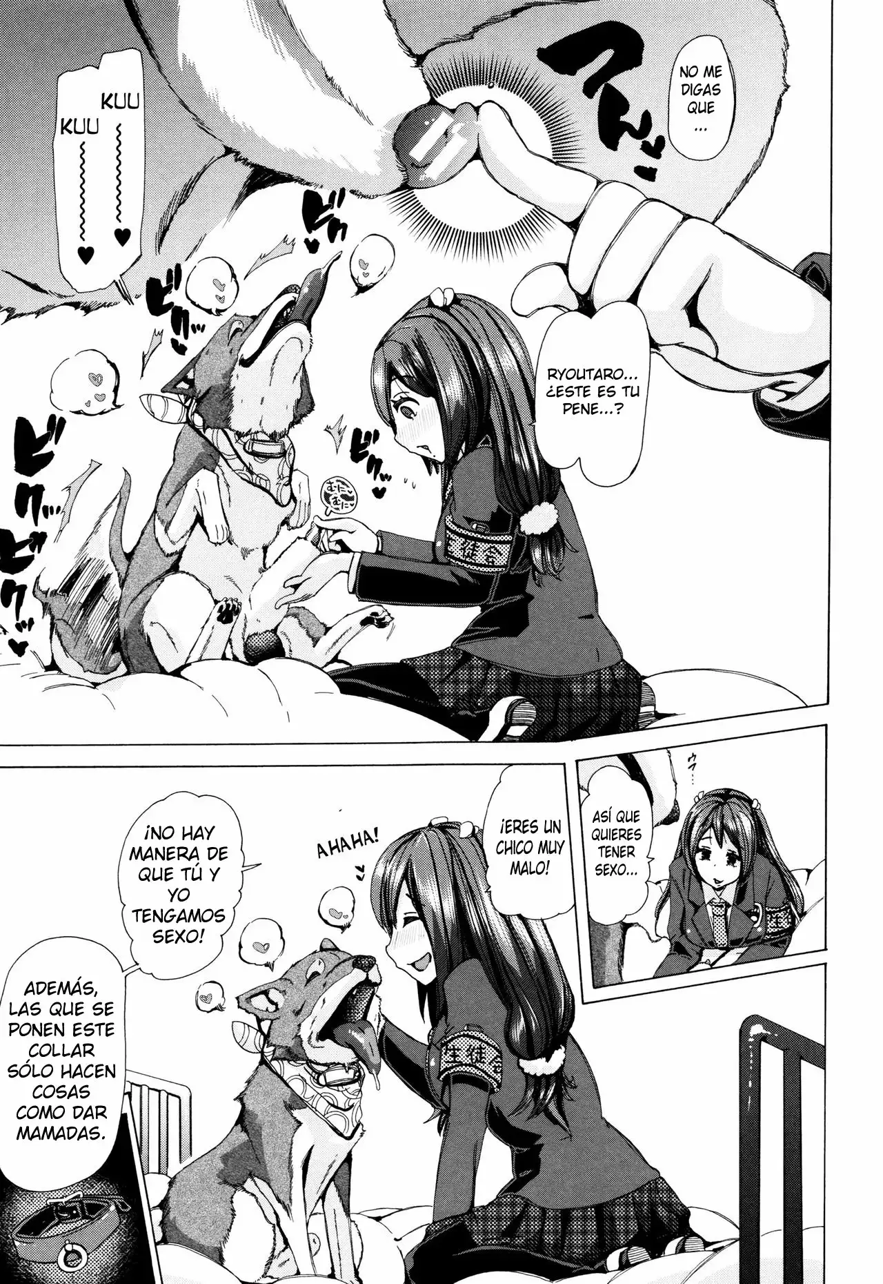 (Chikiko) Bestiality Class Ch 5 (Spanish) (TheSilverLine)