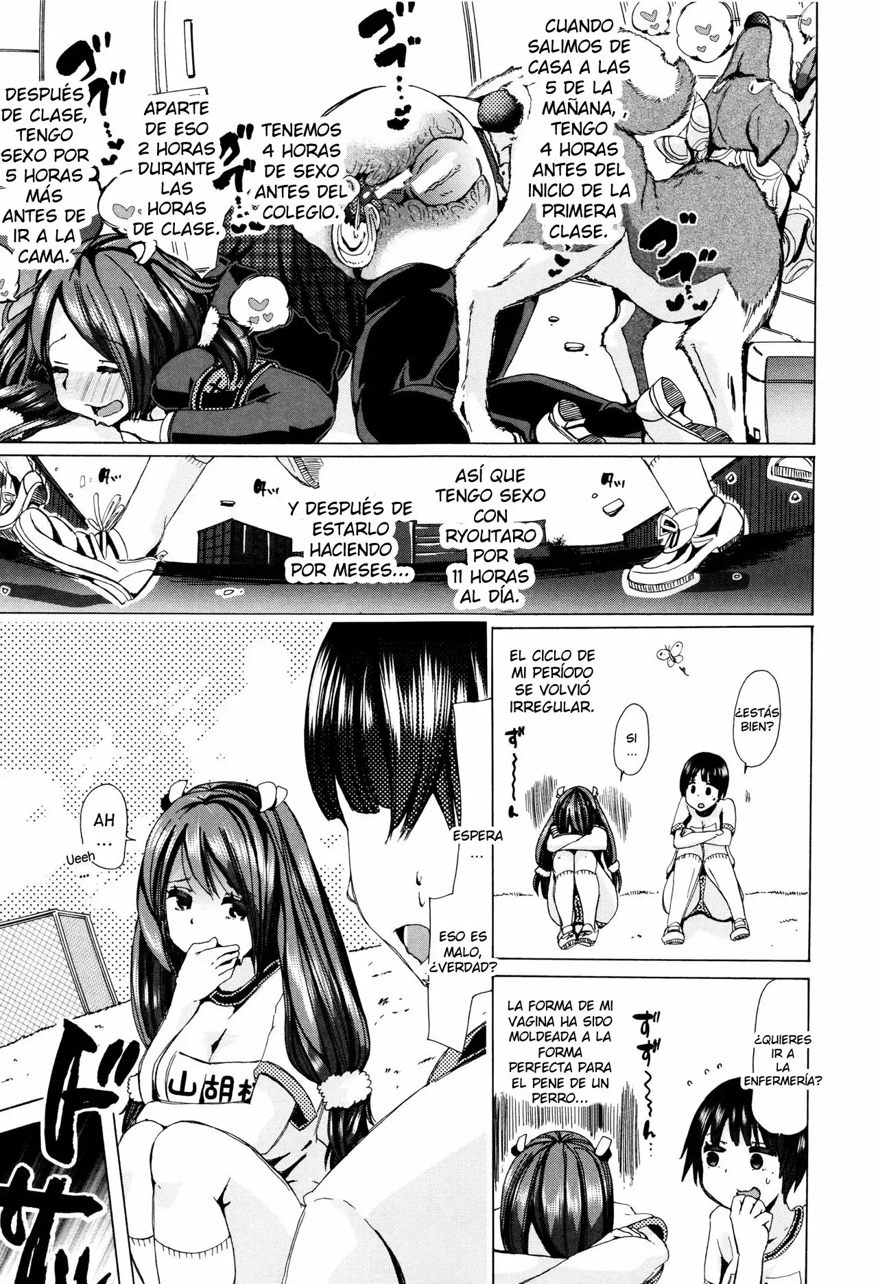 (Chikiko) Bestiality Class Ch 5 (Spanish) (TheSilverLine)