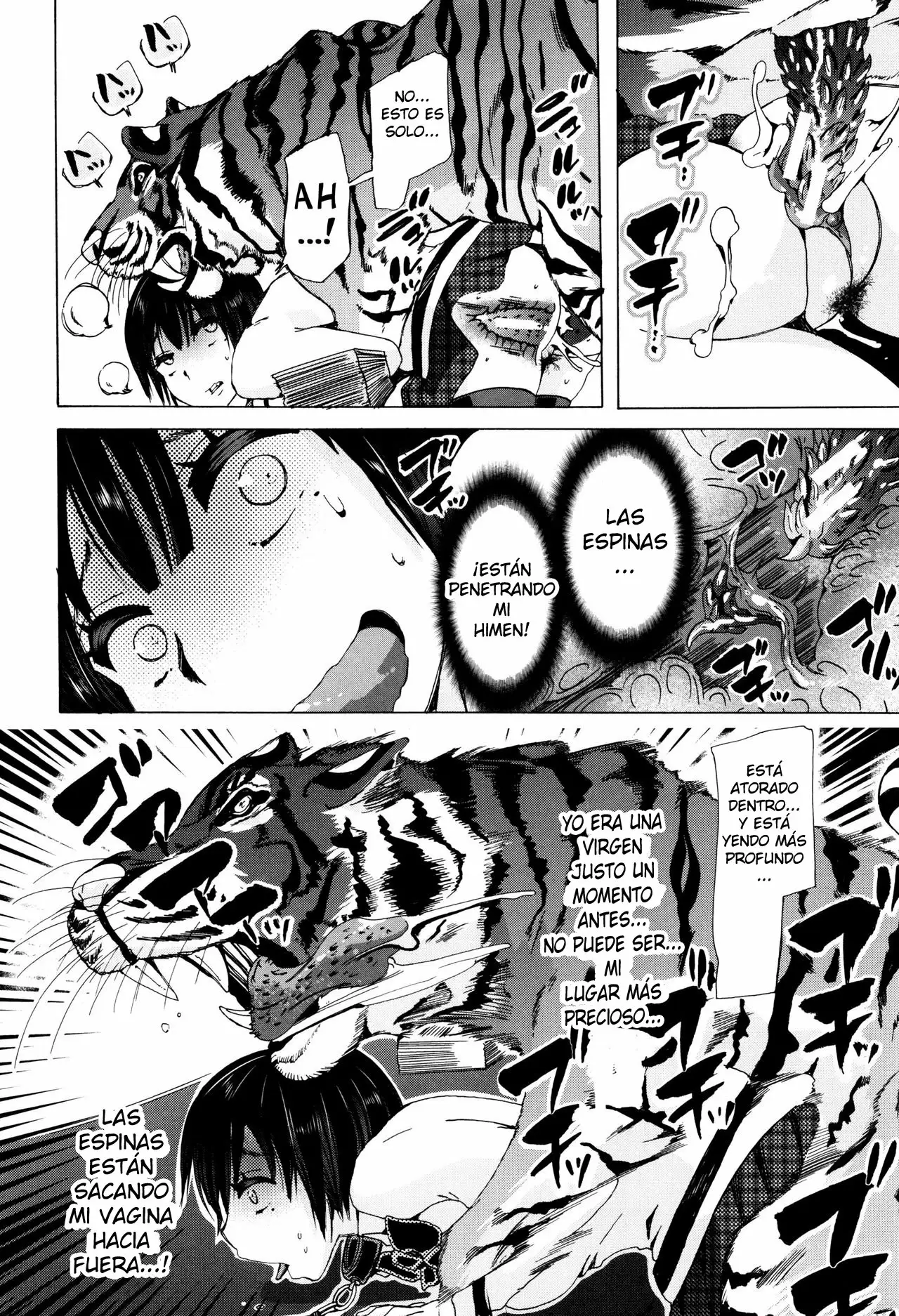 (Chikiko) Bestiality Class Ch 6 (Spanish) (TheSilverLine)