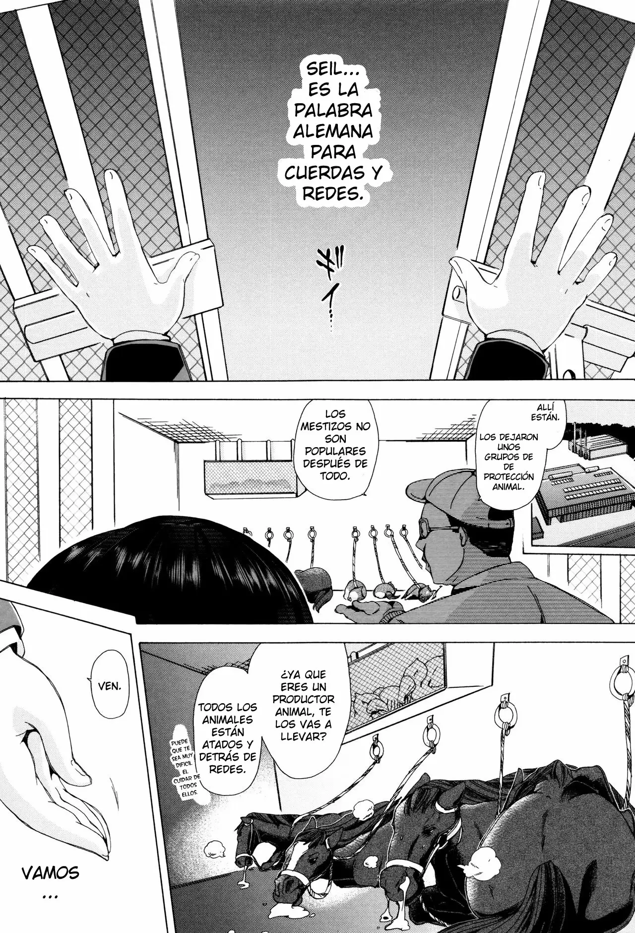 (Chikiko) Bestiality Class Ch 7 (Spanish) (TheSilverLine)