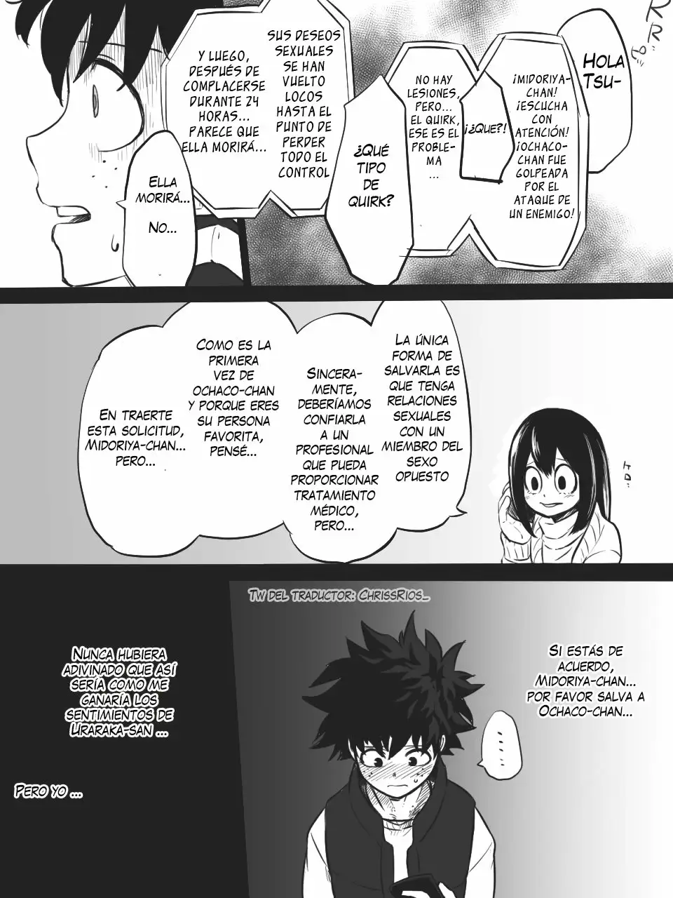 Boku no hero academia - Que conveniente quirk (Izuku Midoriya X Ochako Uraraka)