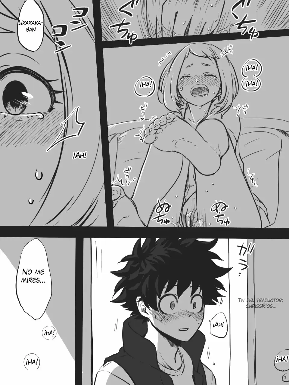 Boku no hero academia - Que conveniente quirk (Izuku Midoriya X Ochako Uraraka)