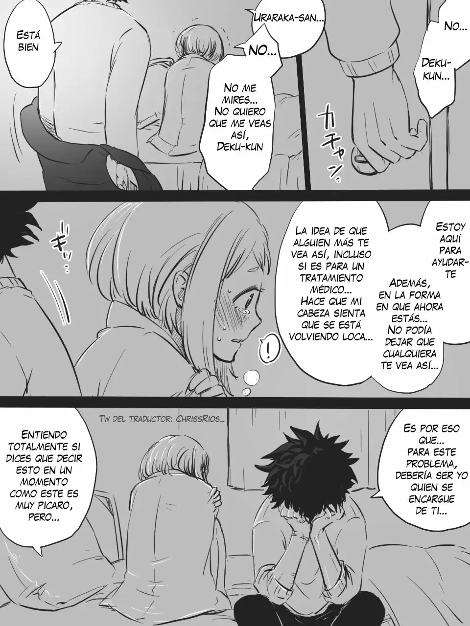 Boku no hero academia - Que conveniente quirk (Izuku Midoriya X Ochako Uraraka)