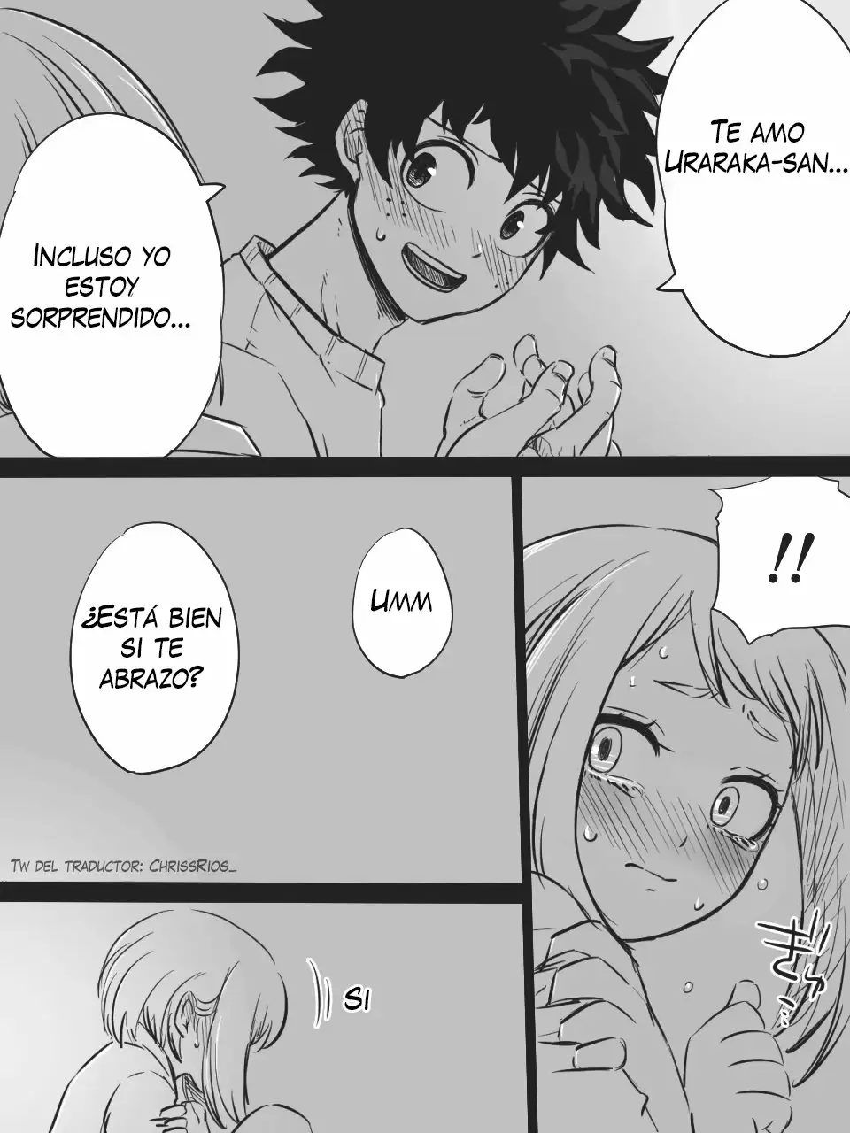 Boku no hero academia - Que conveniente quirk (Izuku Midoriya X Ochako Uraraka)