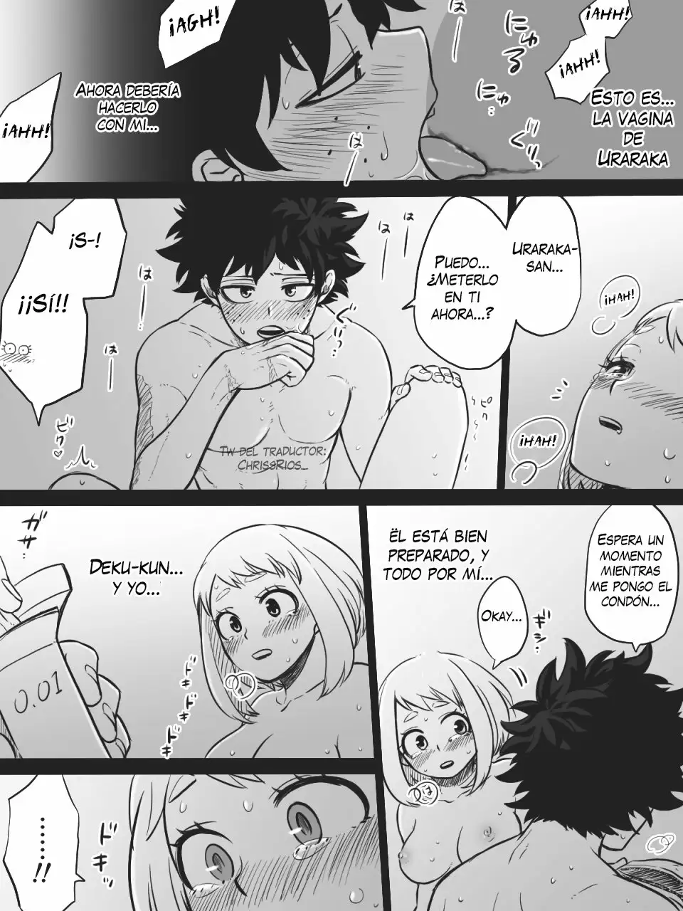 Boku no hero academia - Que conveniente quirk (Izuku Midoriya X Ochako Uraraka)