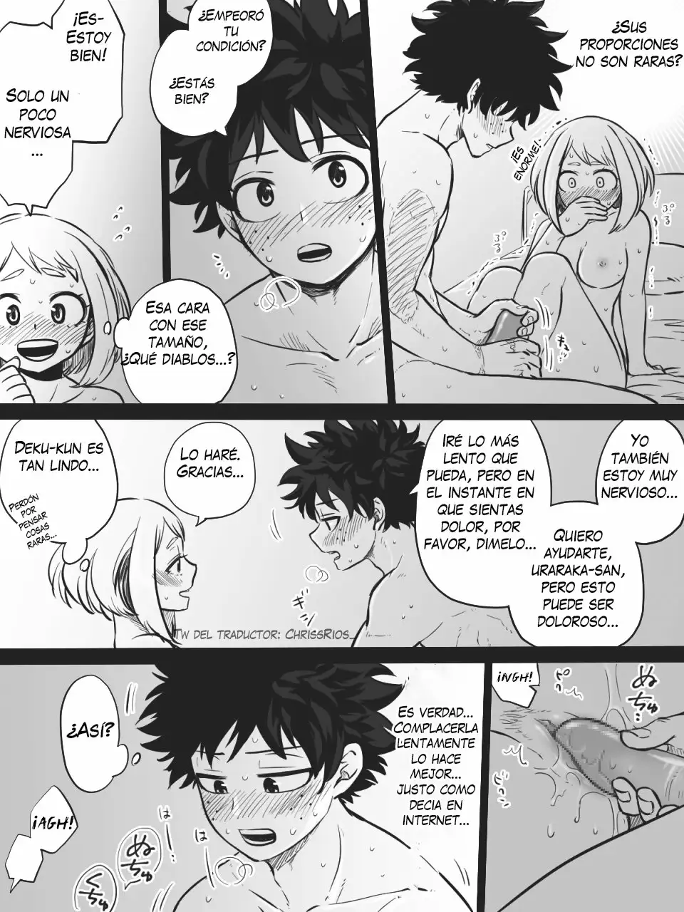 Boku no hero academia - Que conveniente quirk (Izuku Midoriya X Ochako Uraraka)