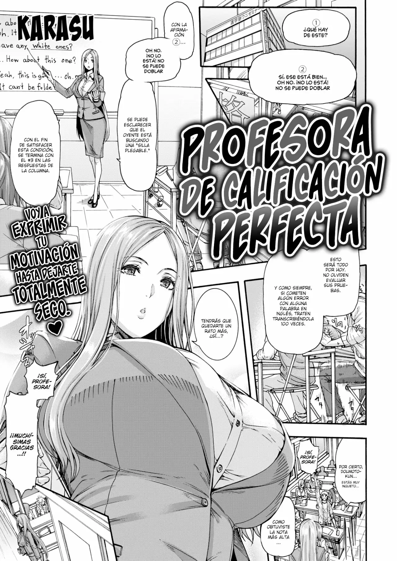 Profesora de Calificacion Perfecta 