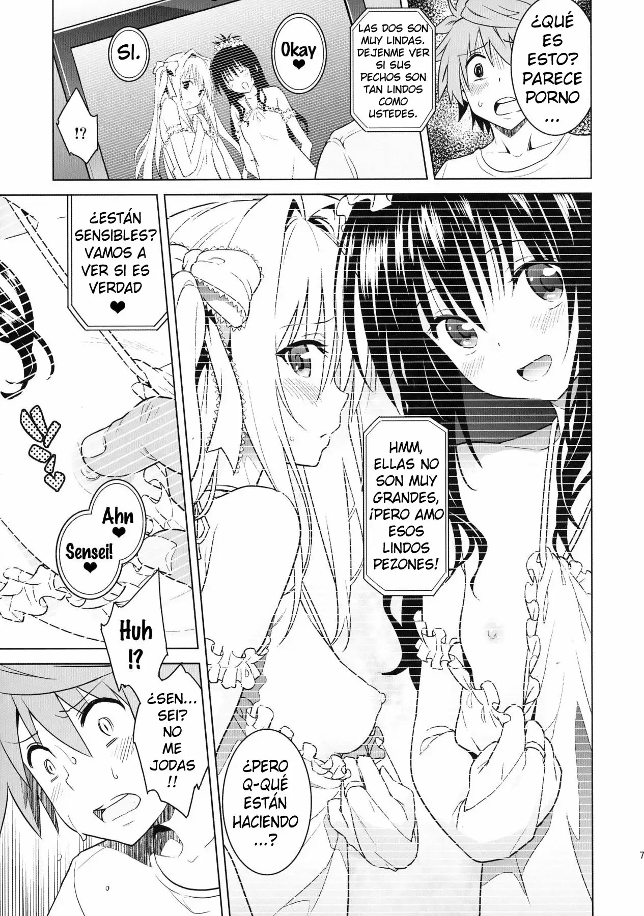 sin-maniax (Todoroki Shin) harem end Part A(To LOVE-Ru)(Spanish) (TheSilverLine)