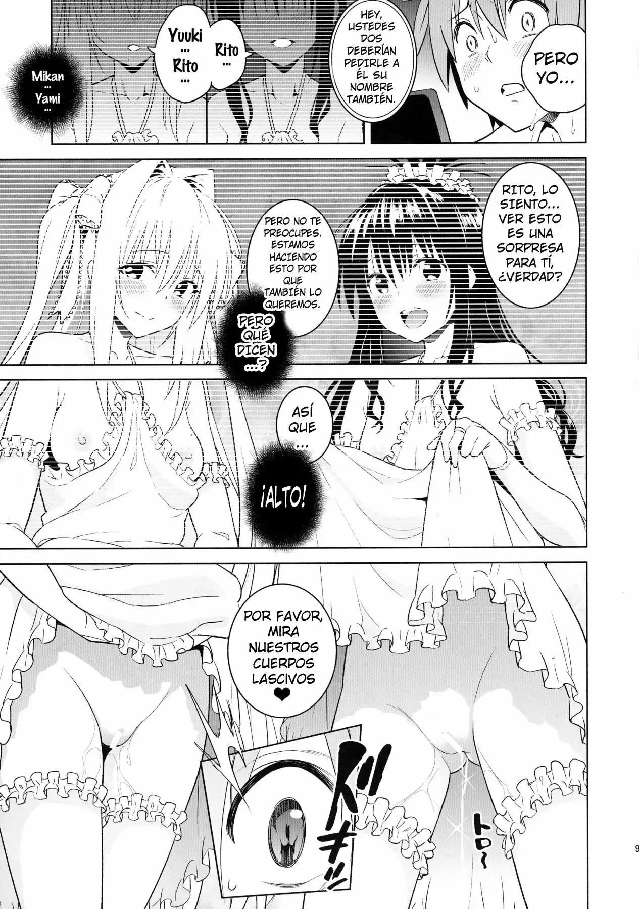 sin-maniax (Todoroki Shin) harem end Part A(To LOVE-Ru)(Spanish) (TheSilverLine)