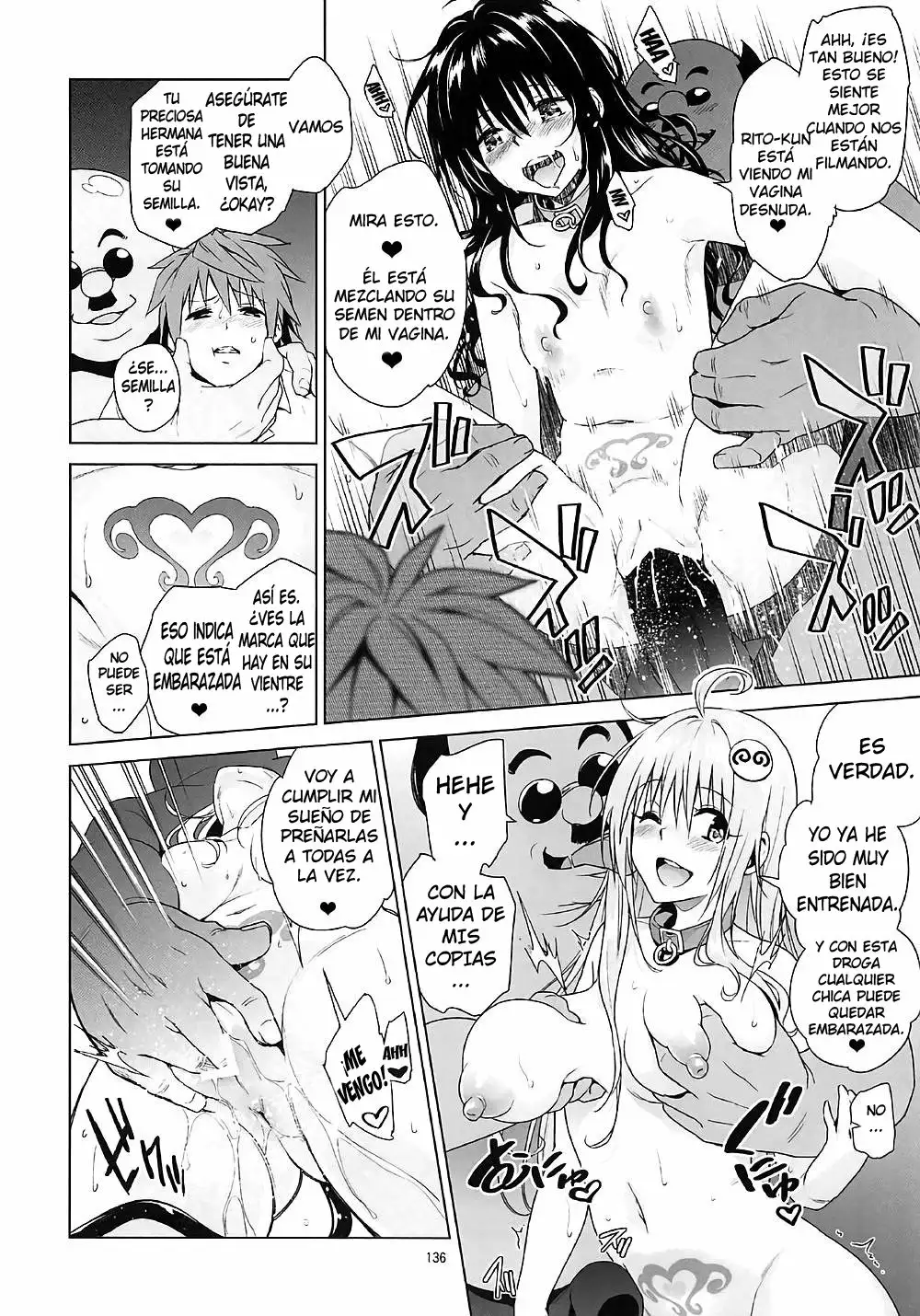 sin-maniax (Todoroki Shin) harem end Part B(To LOVE-Ru) (Spanish) (TheSilverLine)