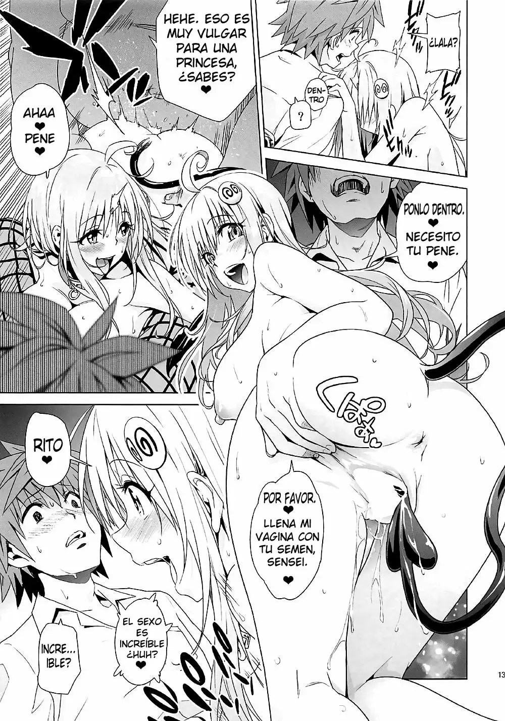 sin-maniax (Todoroki Shin) harem end Part B(To LOVE-Ru) (Spanish) (TheSilverLine)