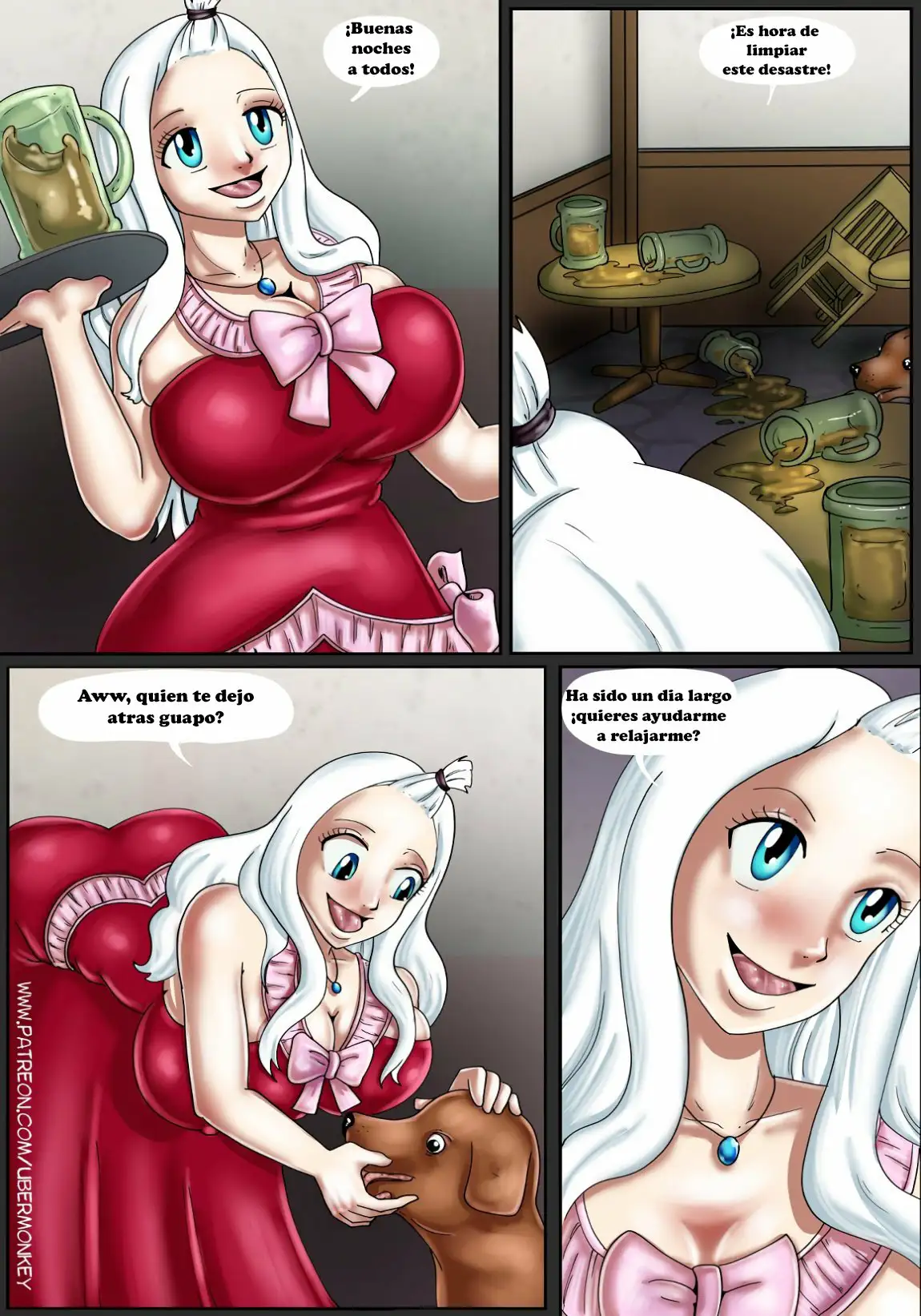 Fairy Tail Dog Days Mirajane