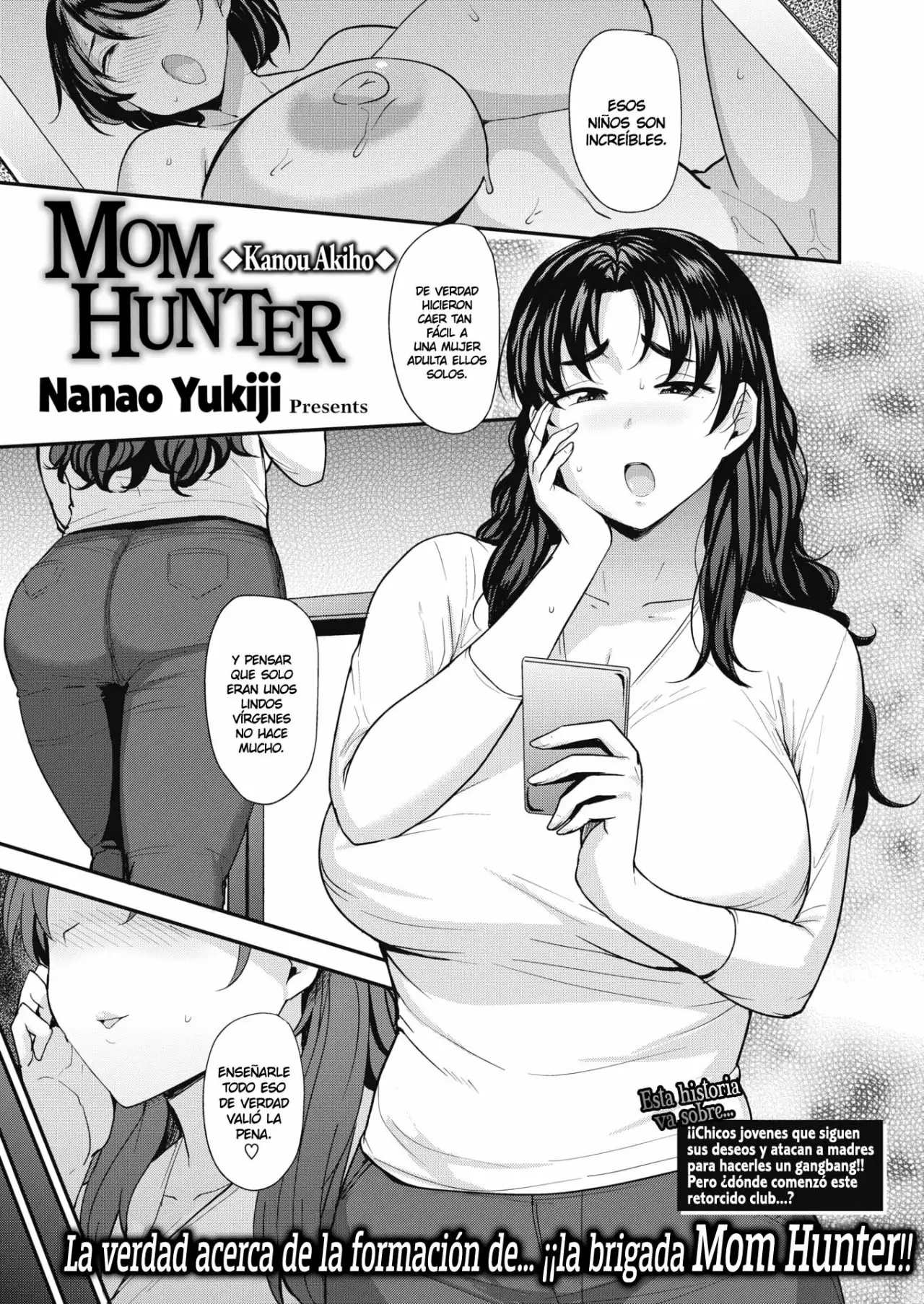 Mom Hunter Akiho Kanou [Sin censura]