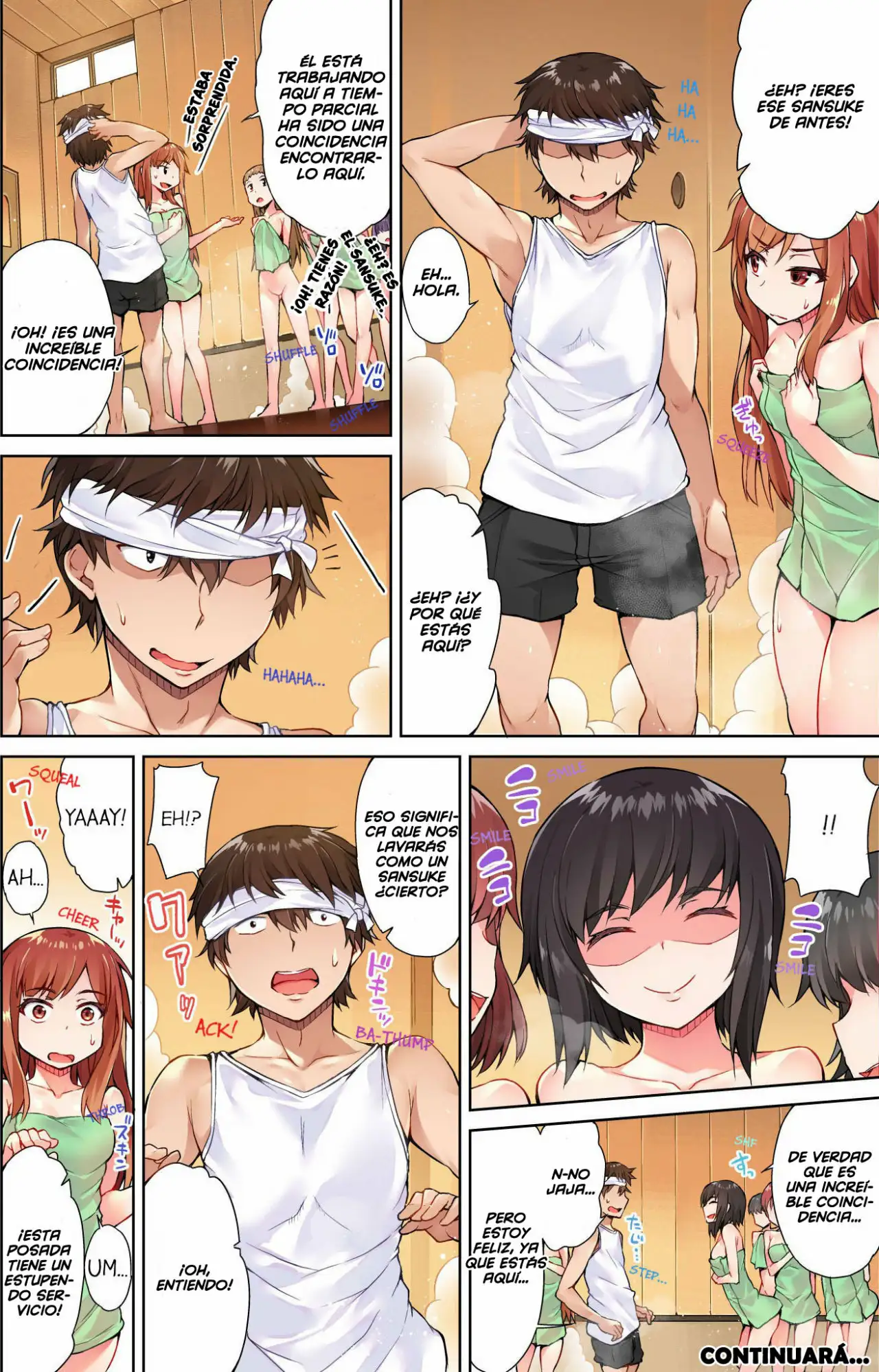 Traditional Job Of Washing Girl s Body (Araiya-san! Ore to Aitsu ga Onnayu de!) Capitulo 13