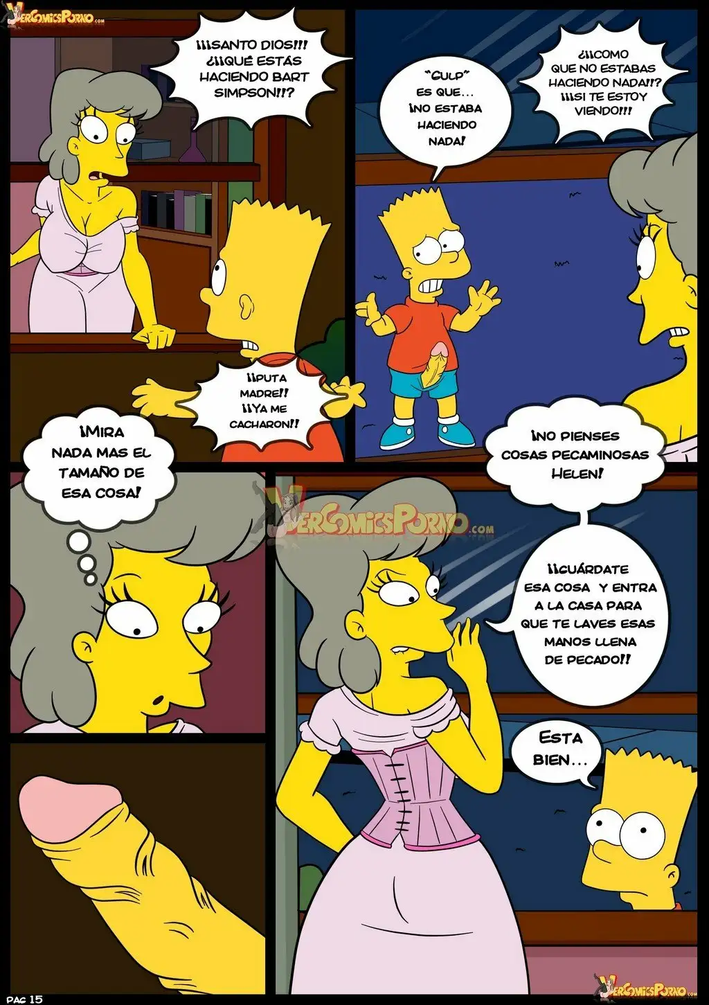 Los Simpsons Viejas Costumbres 8