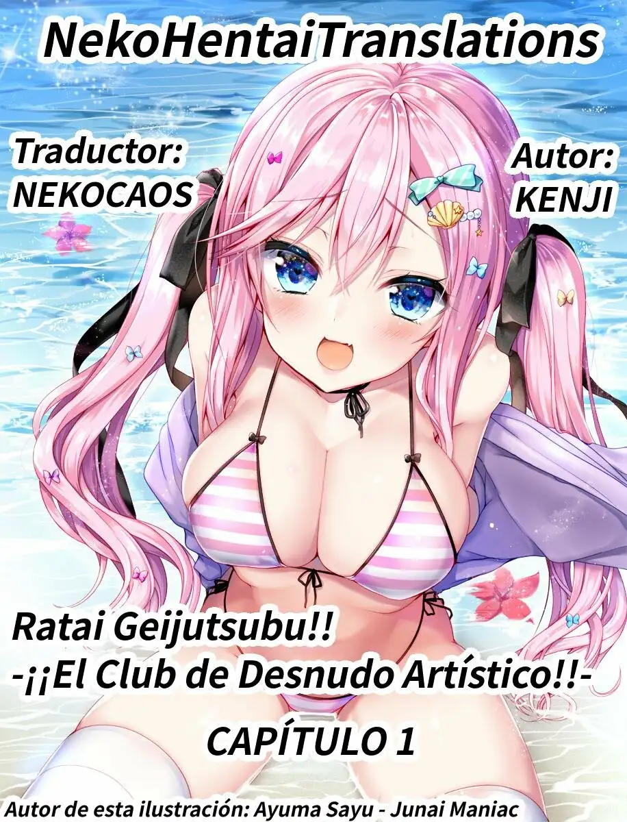 Ratai Geijutsubu!! El Club de Desnudo Artistico!! CAPITULO 1