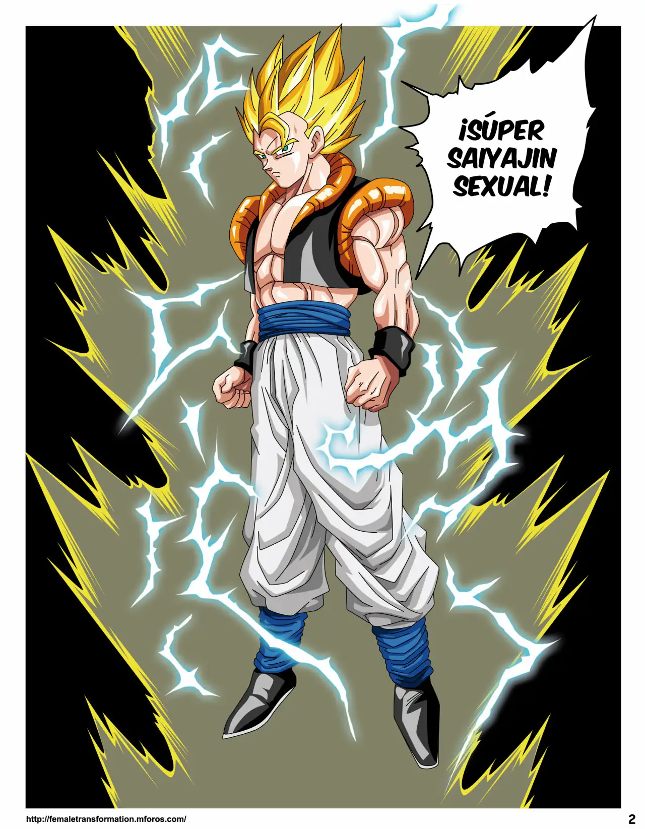 Dragon Ball H Super Saiyajin Sexual