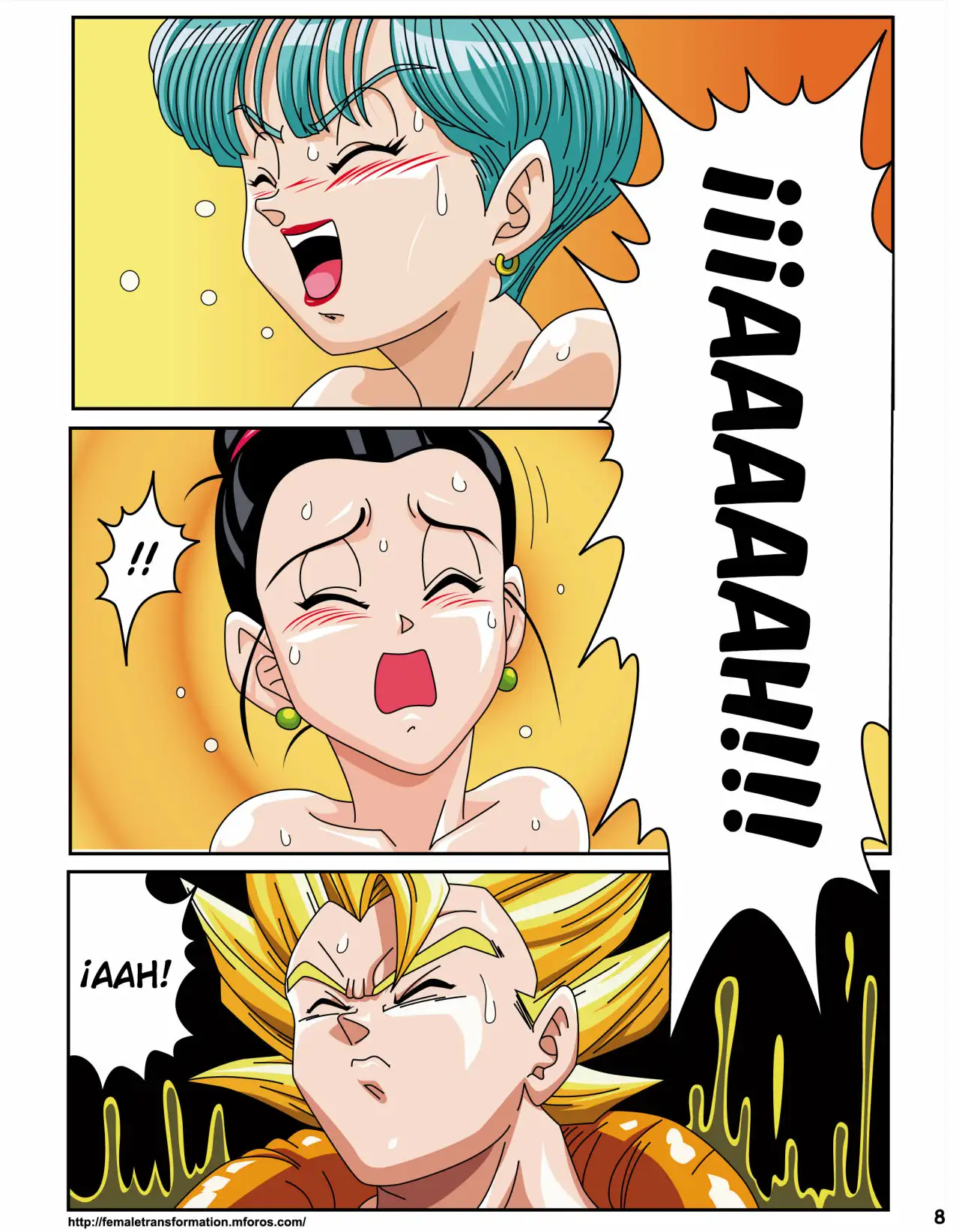 Dragon Ball H Super Saiyajin Sexual