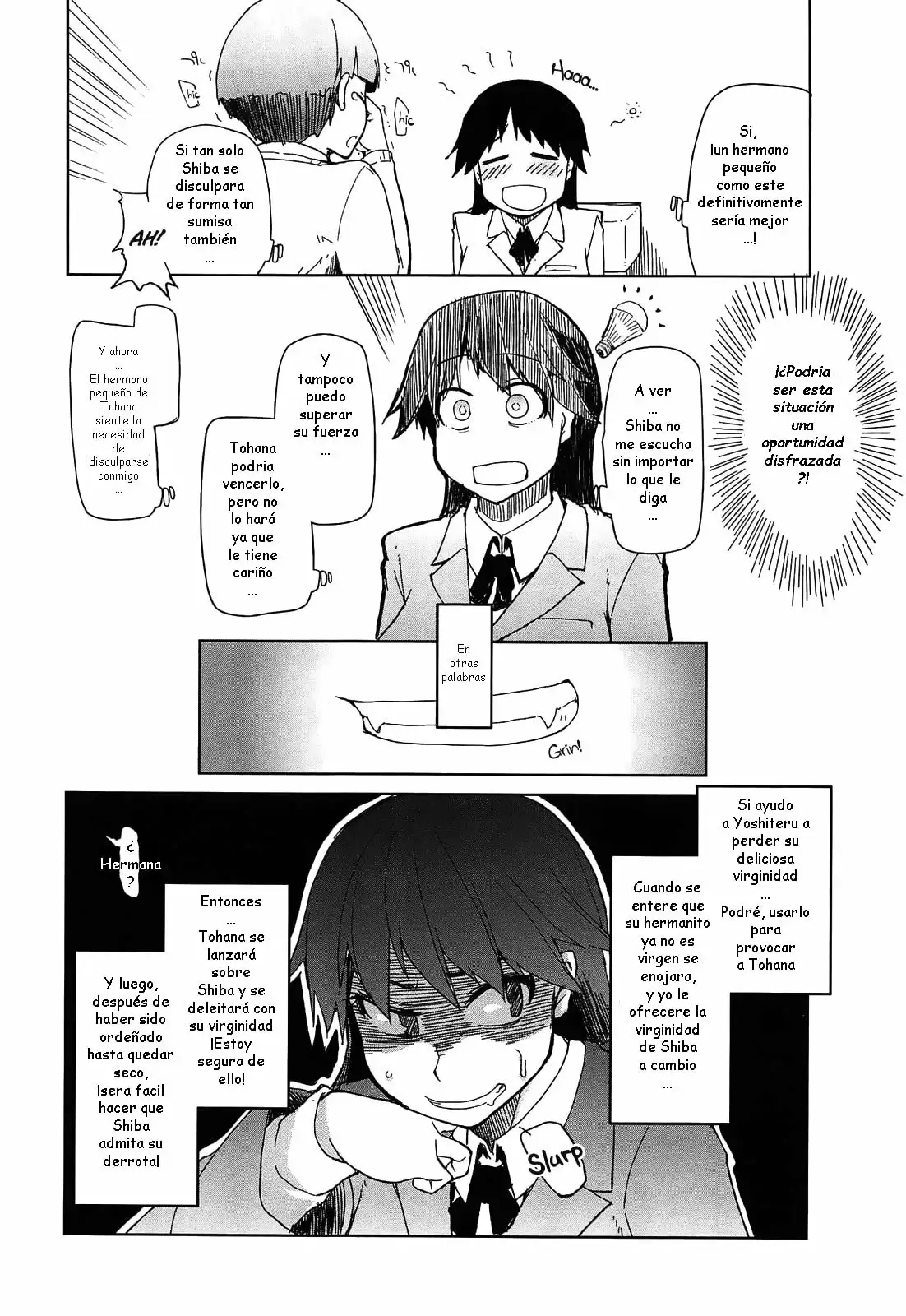 Esas hermanas son como perros rabiosos [Oishii Oniku No Meshiagarikata]