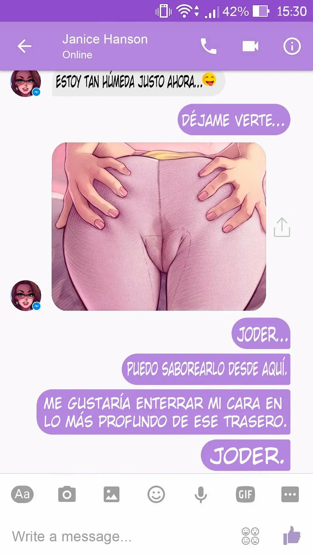 Una Nuera Traviesa (Chat Con Janice)