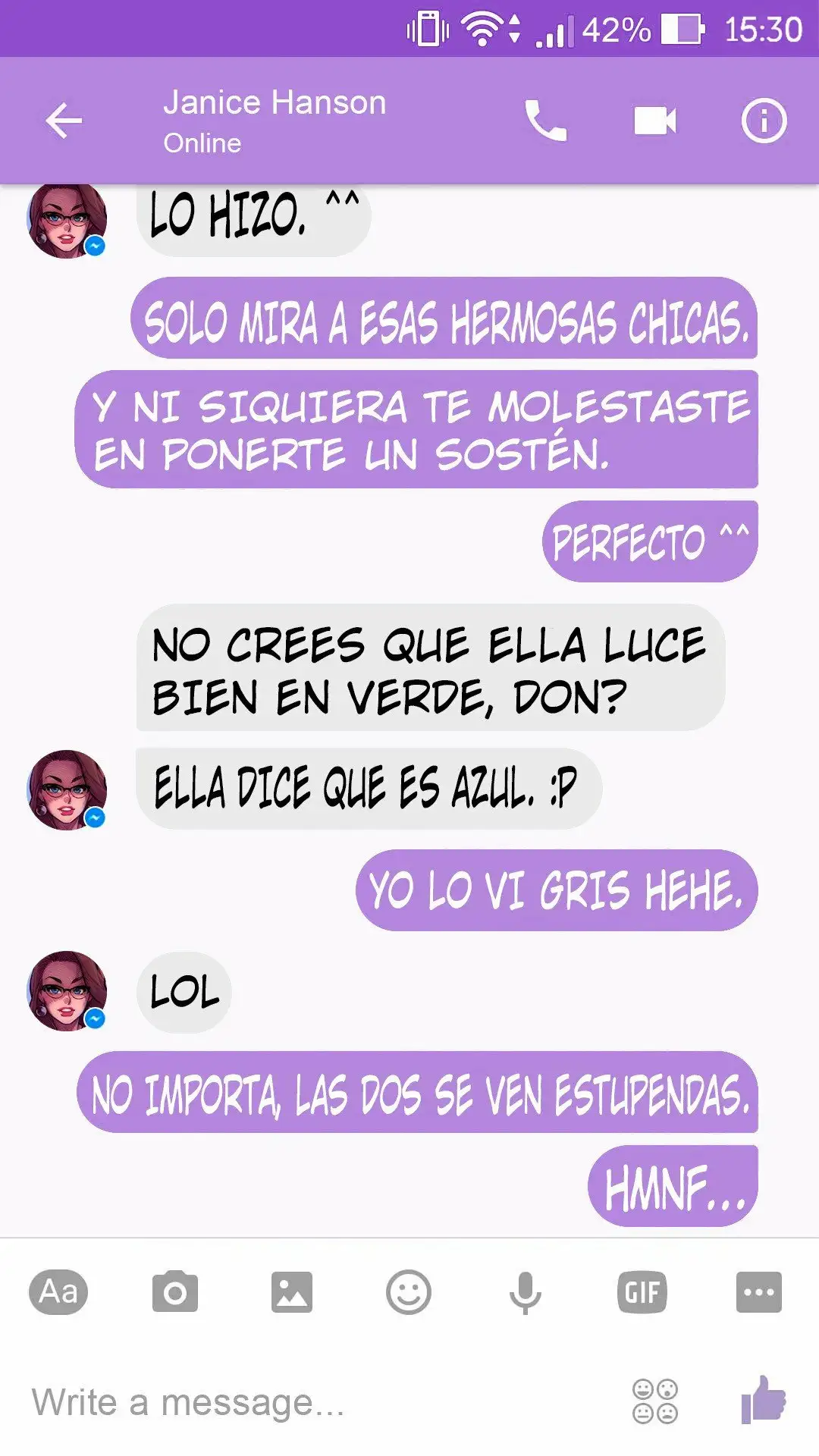 Una Nuera Traviesa (Chat Con Janice)