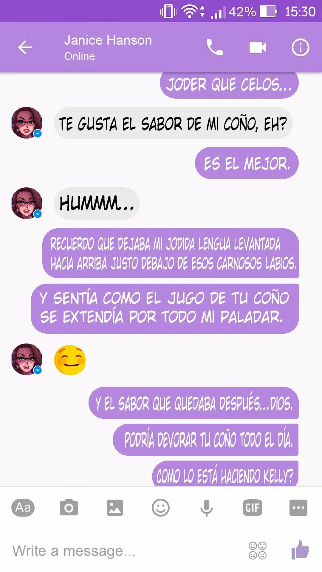 Una Nuera Traviesa (Chat Con Janice)