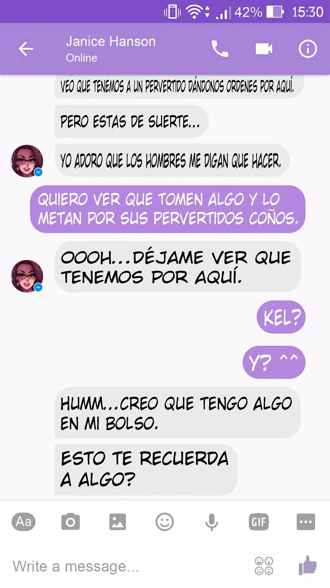 Una Nuera Traviesa (Chat Con Janice)