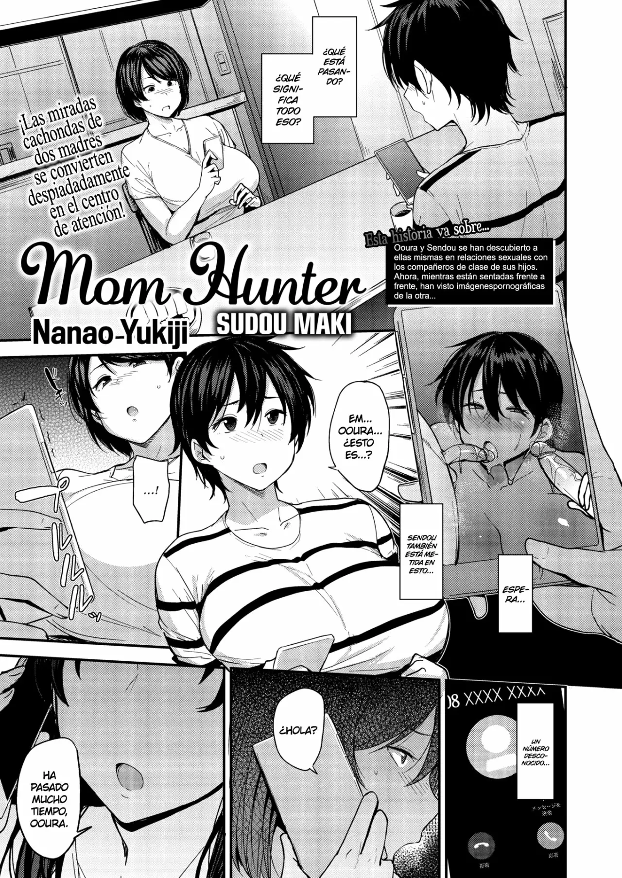 Mom Hunter ~Sudou Maki~ [Sin censura]