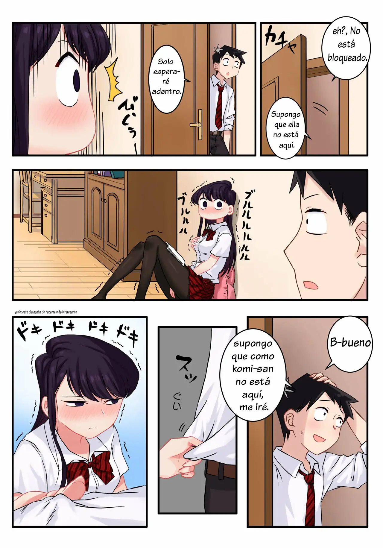 Tsukikaze Machi(Wox Yang) - komi-san tiene ideas raras sobre el sexo