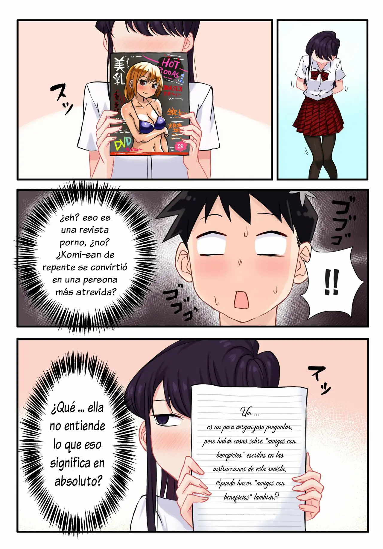 Tsukikaze Machi(Wox Yang) - komi-san tiene ideas raras sobre el sexo