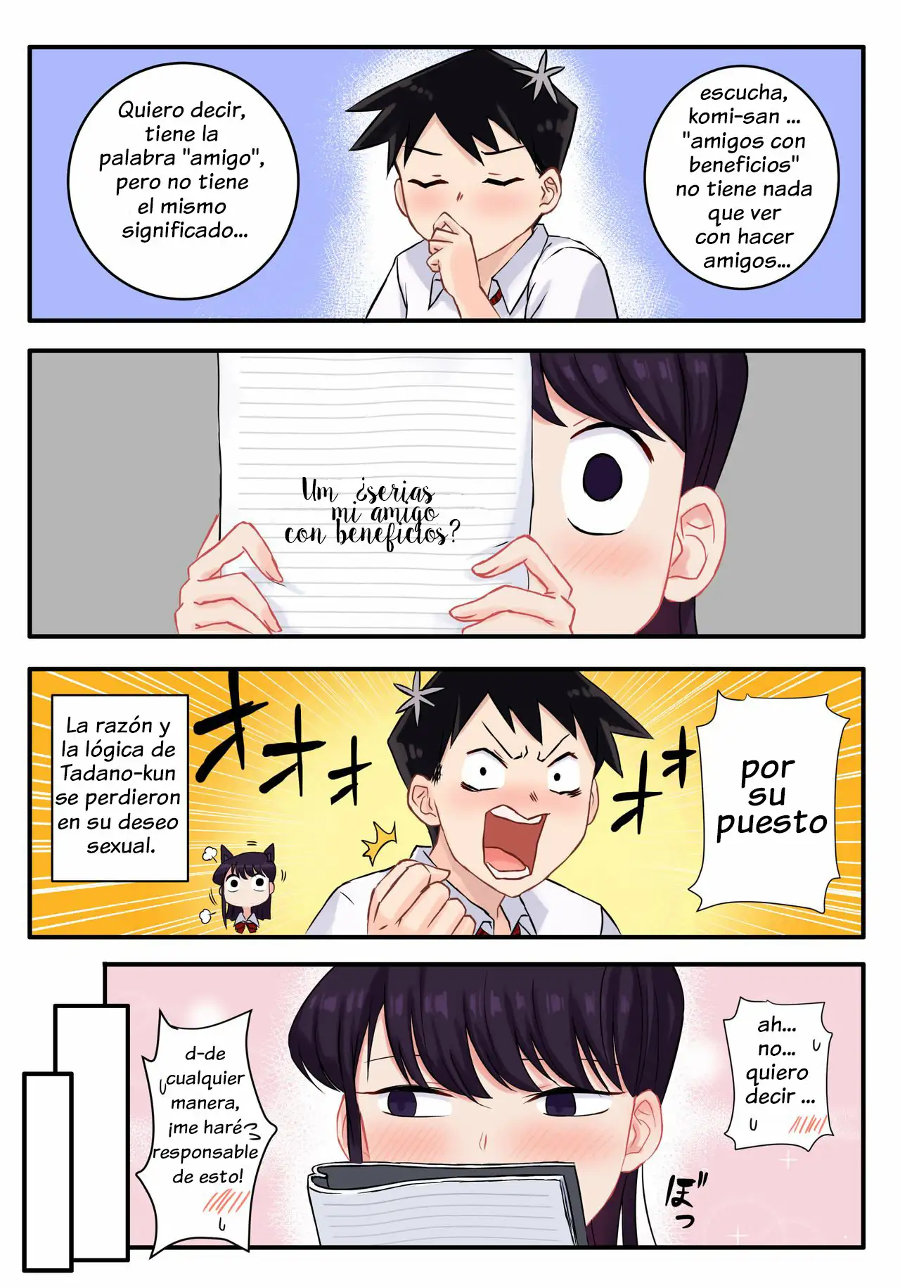 Tsukikaze Machi(Wox Yang) - komi-san tiene ideas raras sobre el sexo