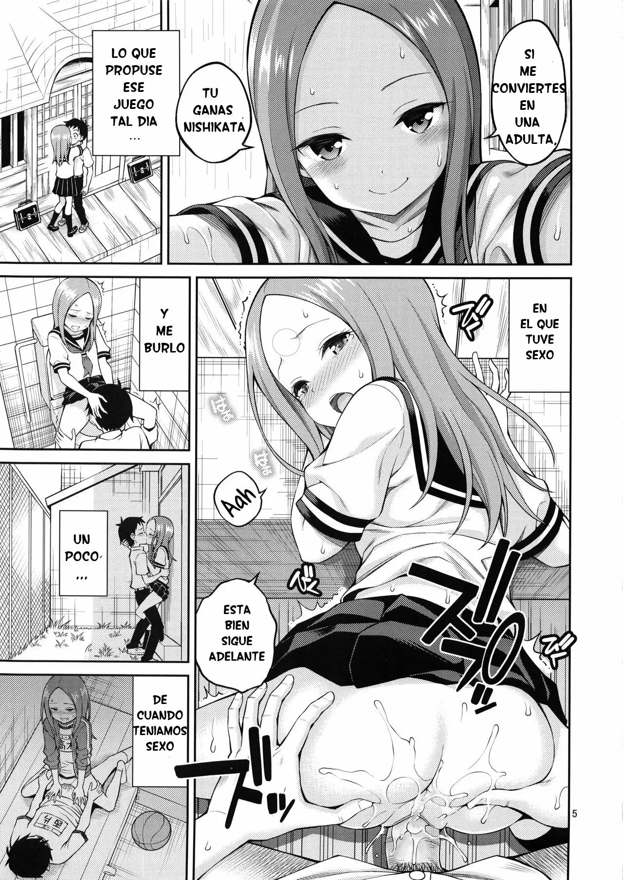 (YAHIRO POCHI)] TOROKASHI JOUZU NO TAKAGI-SAN Y SOREDEMO AYUMU WA HAMETEKURU SIN CENSURA