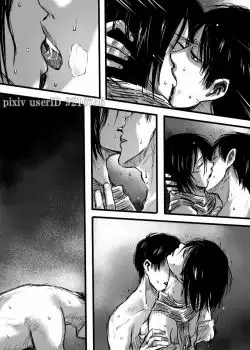 Shingeki No Kyojin - Eren X mikasa R-18 capitulo 1 - Eren le mete su titan a mikasa