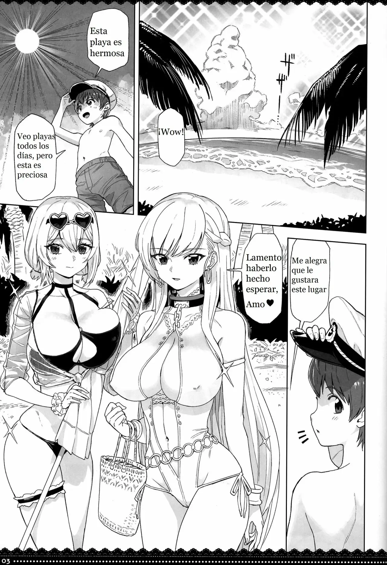 Maids en la playa-Maid ni Gohoushi Sarenagara Sugosu Hon