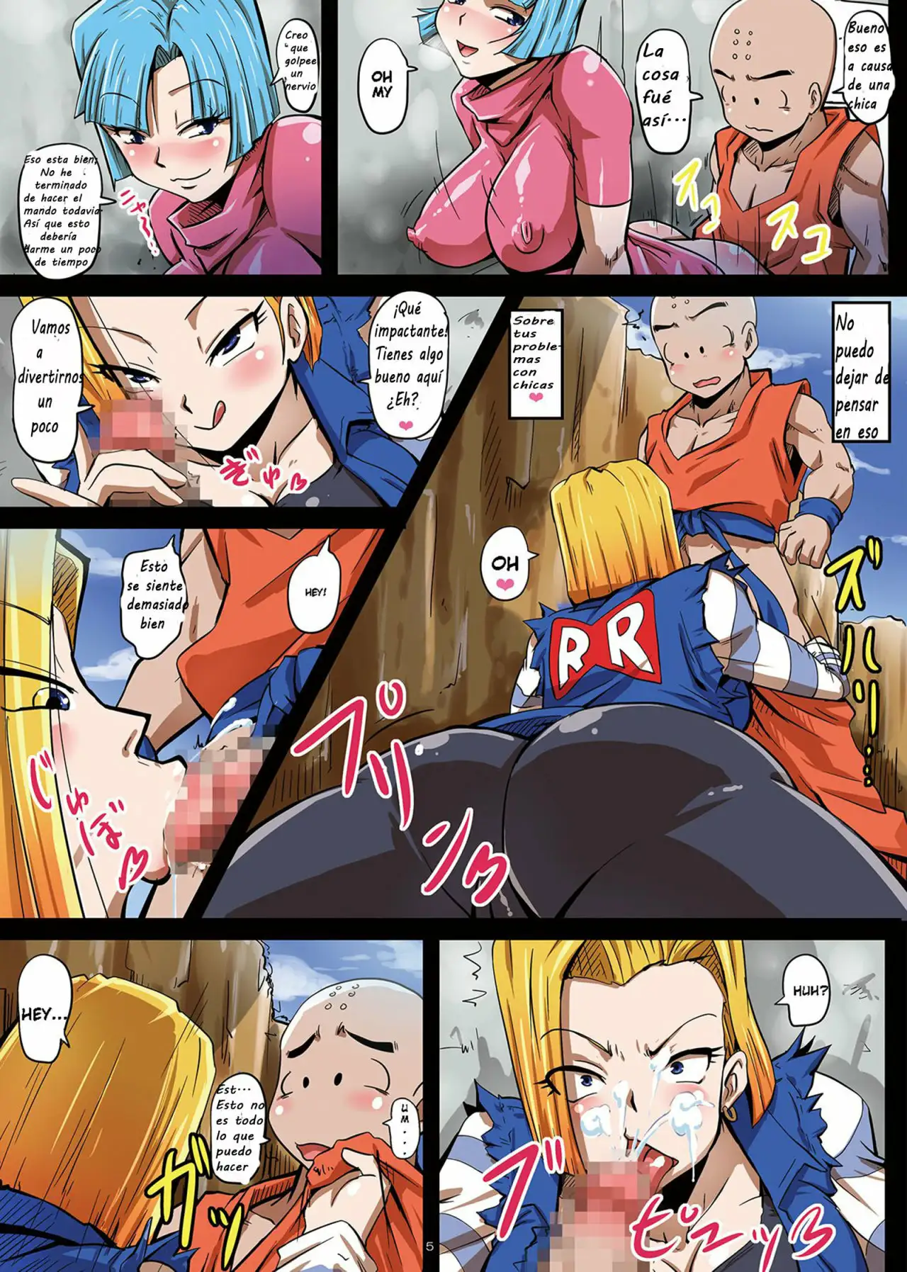 Bulma and Krilin Conspiracy to Turn 18 Into A Sex Slave