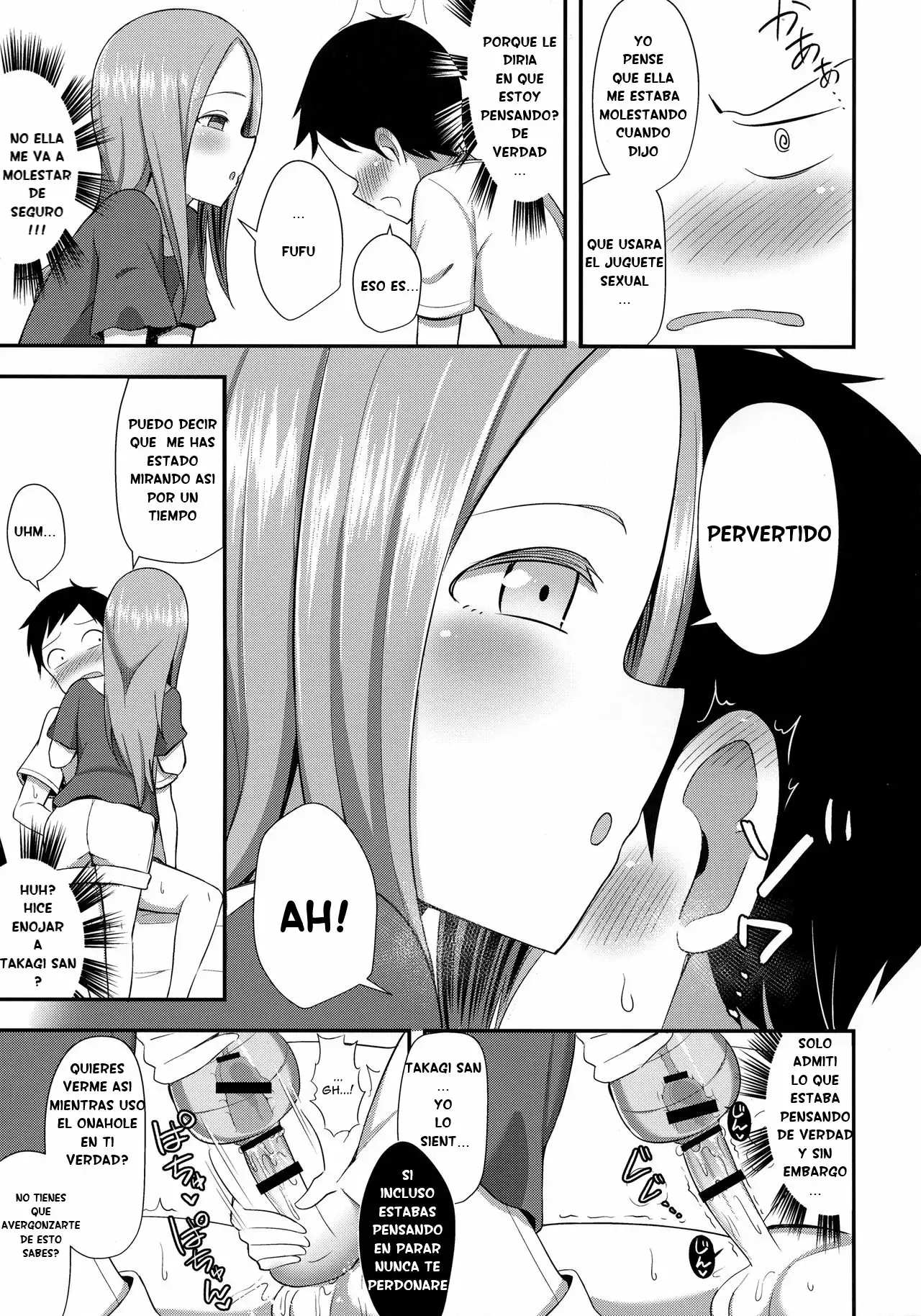 COMIC13 Starmine18 HANABi Takagi-san to Onahole Karakai Jouzu no Takagi-san Spanish