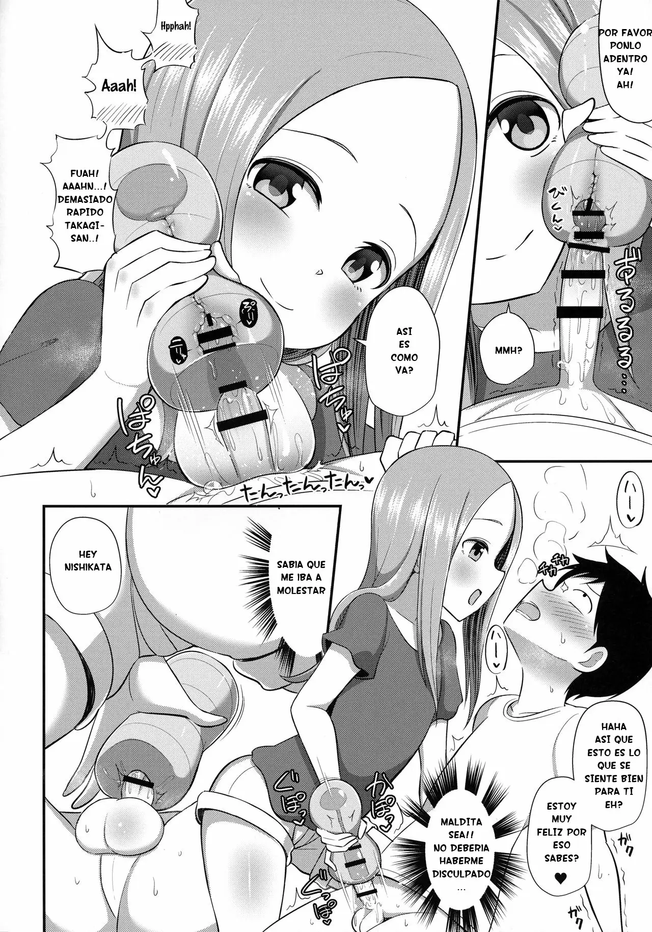 COMIC13 Starmine18 HANABi Takagi-san to Onahole Karakai Jouzu no Takagi-san Spanish