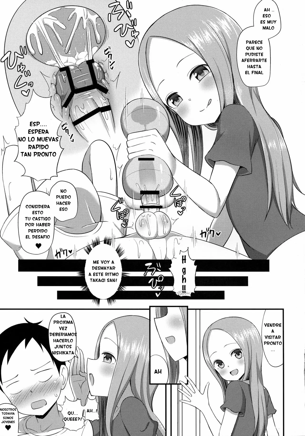 COMIC13 Starmine18 HANABi Takagi-san to Onahole Karakai Jouzu no Takagi-san Spanish