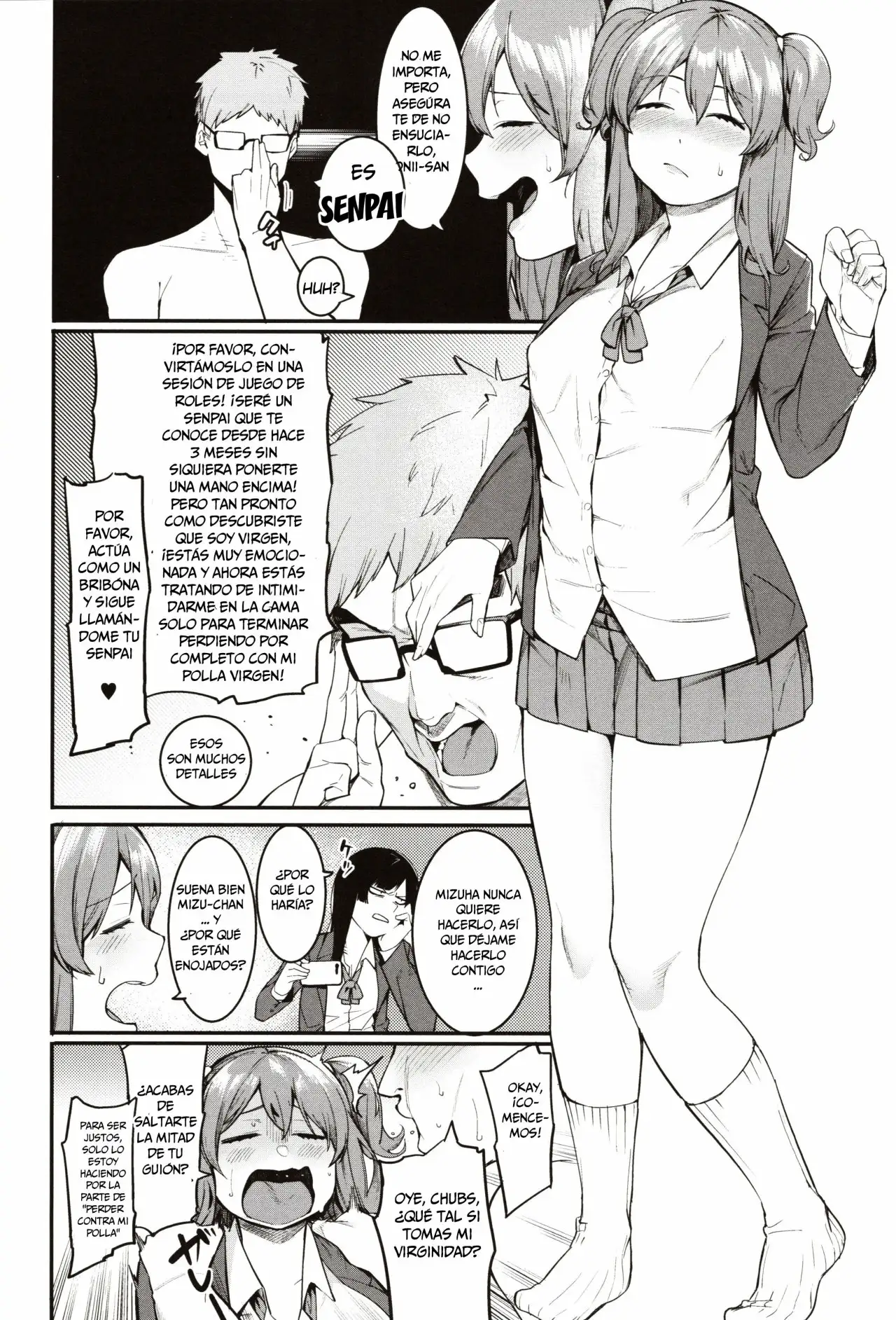 Mizuha ni Oshioki! Chapter 2