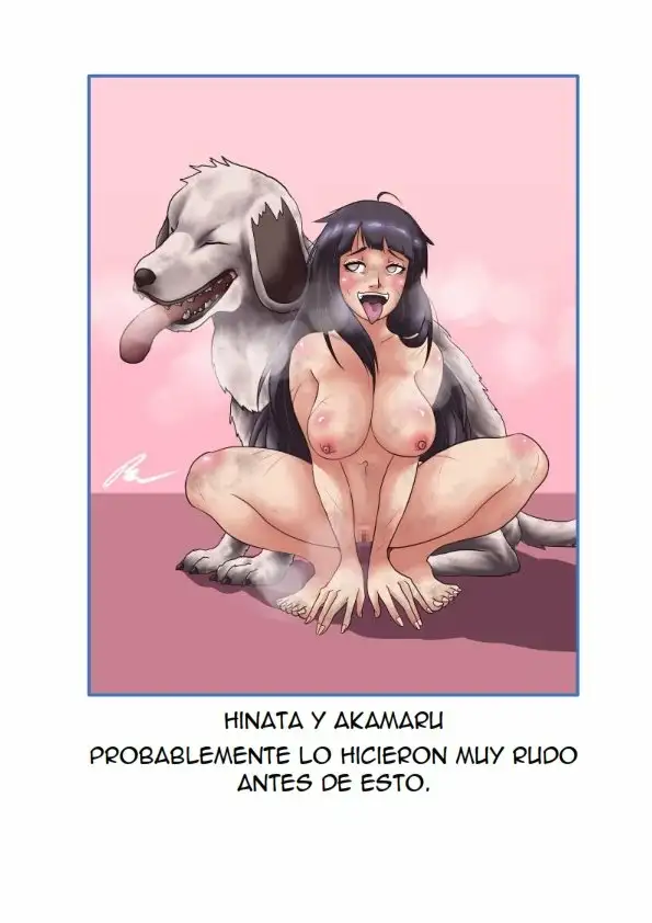 (Alt-Eunnie) Hinata loves Akamaru (Spanish)(TheSilverLine)