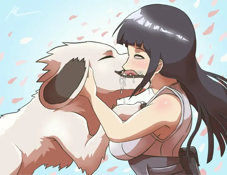 (Alt-Eunnie) Hinata loves Akamaru (Spanish)(TheSilverLine)